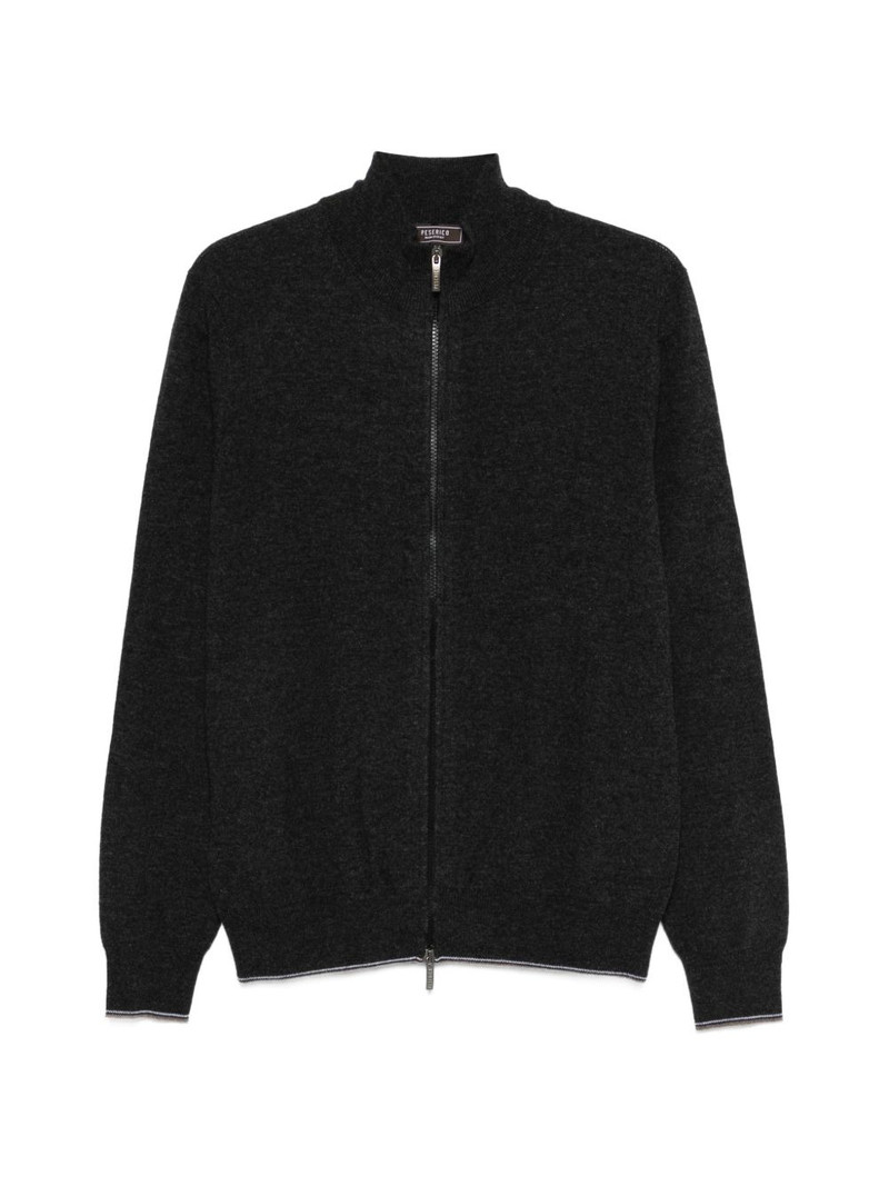zip-up cardigan 1