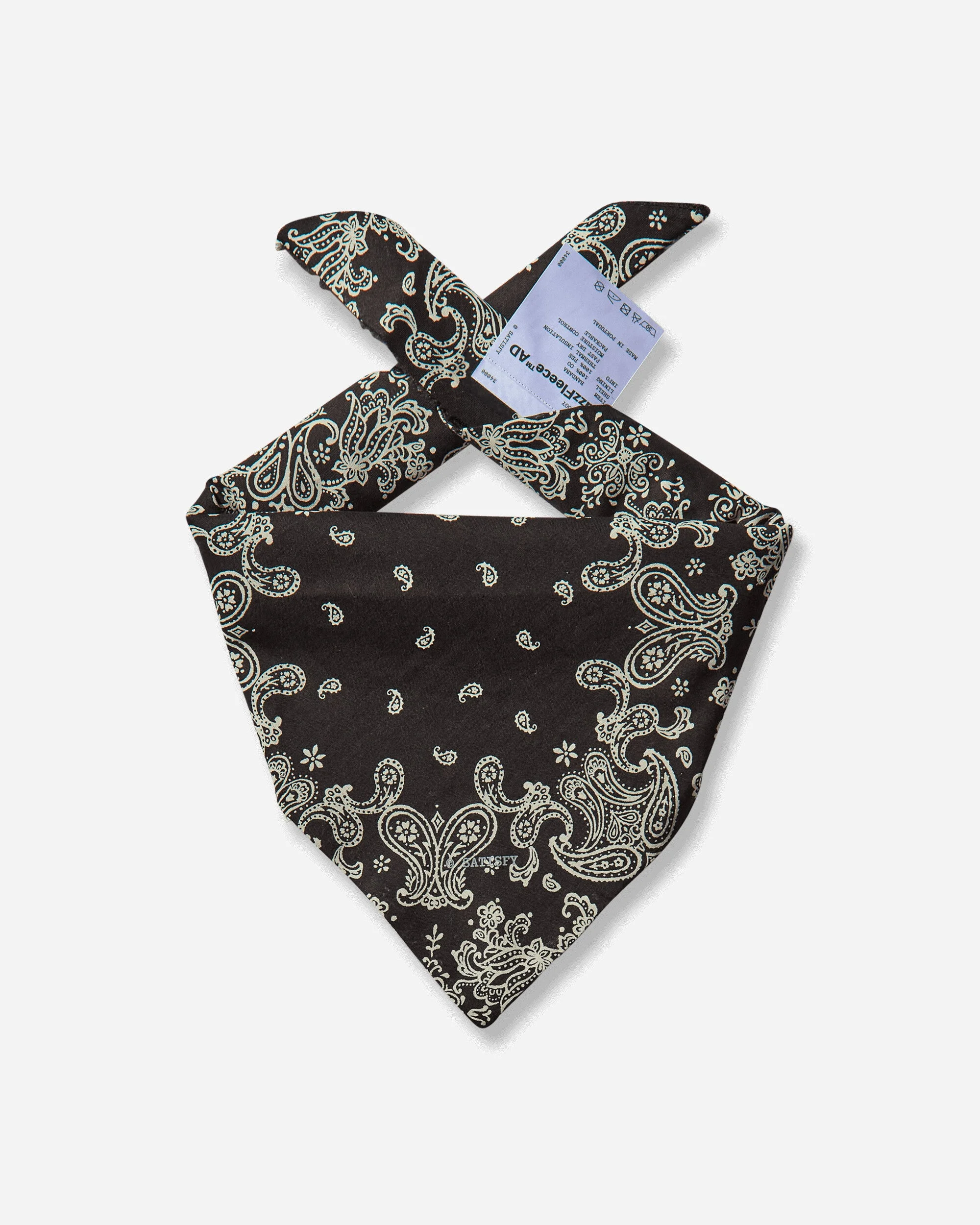 FuzzFleece AD Bandana Black - 1