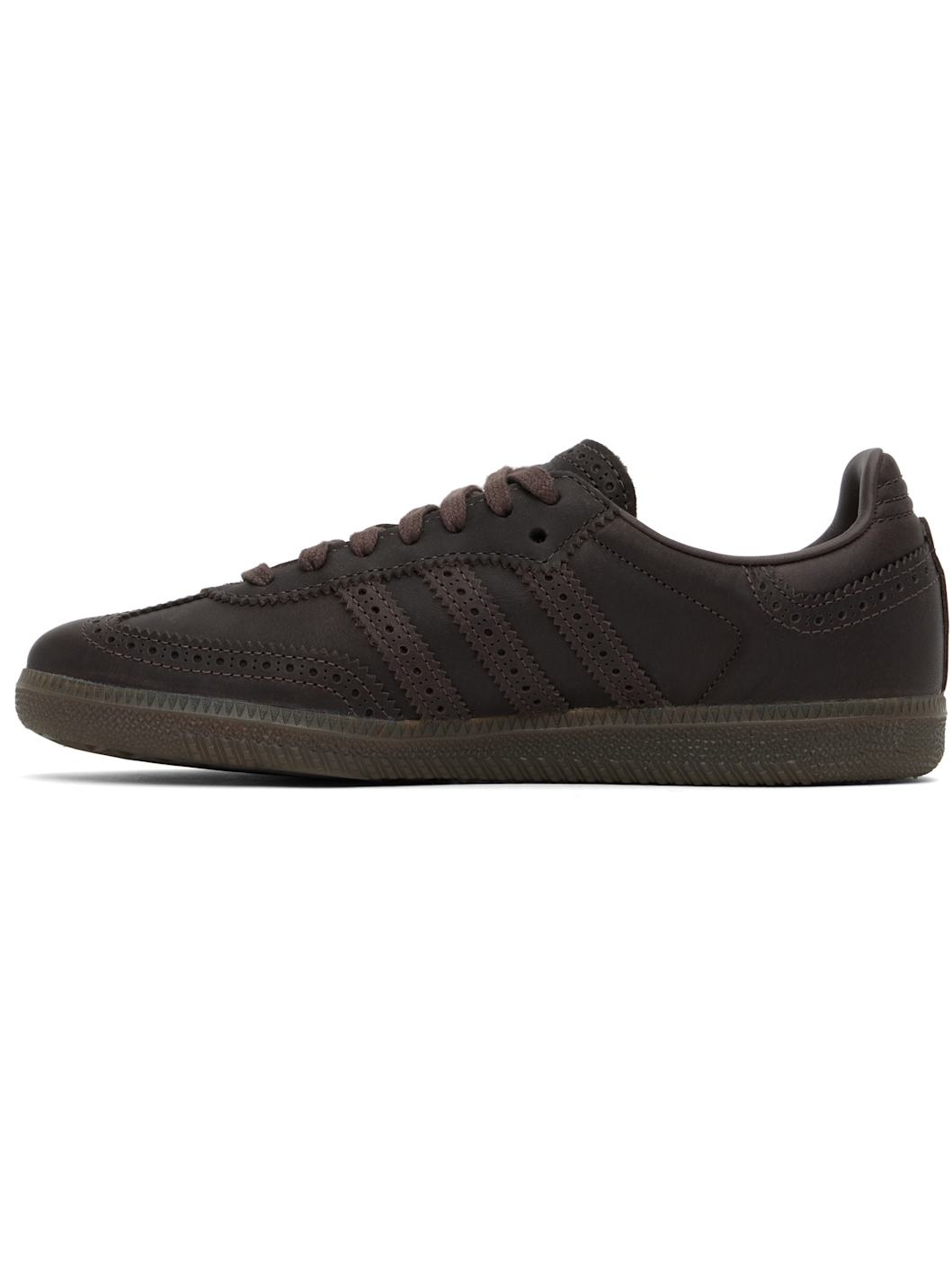 Brown Samba OG Sneakers - 3