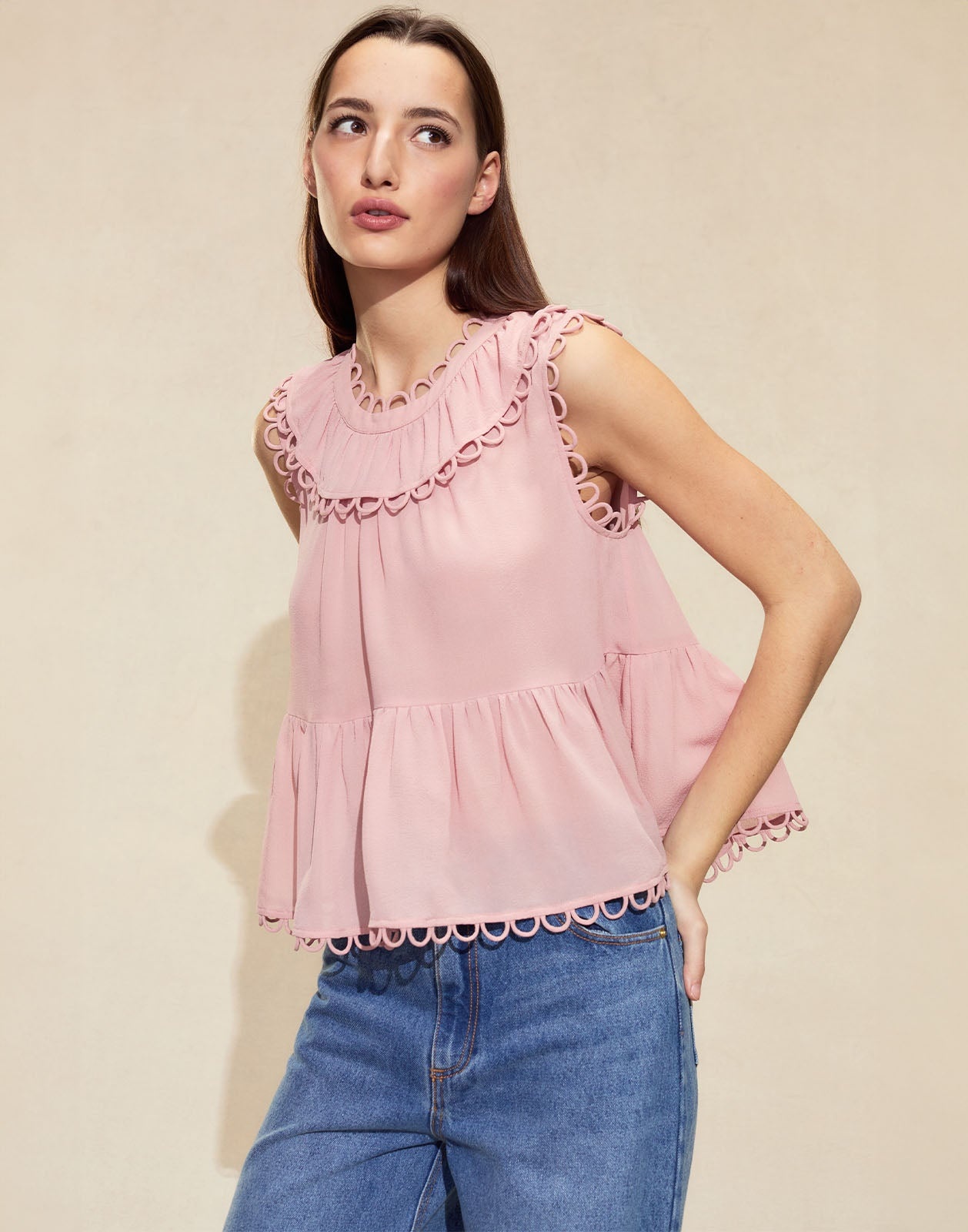 Annabelle Sleeveless Blouse - 2