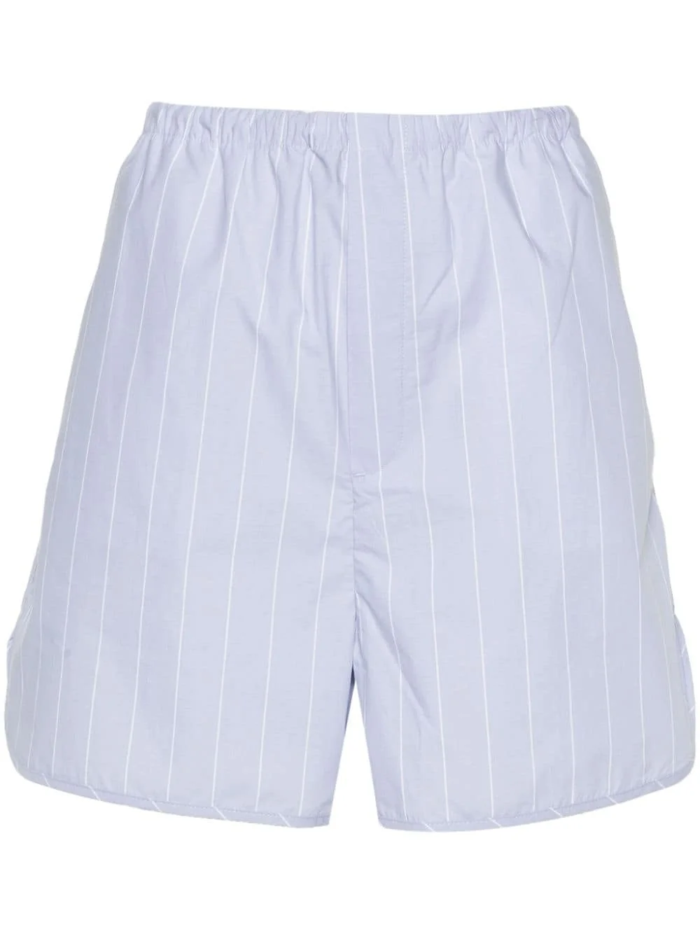 striped organic-cotton shorts - 1