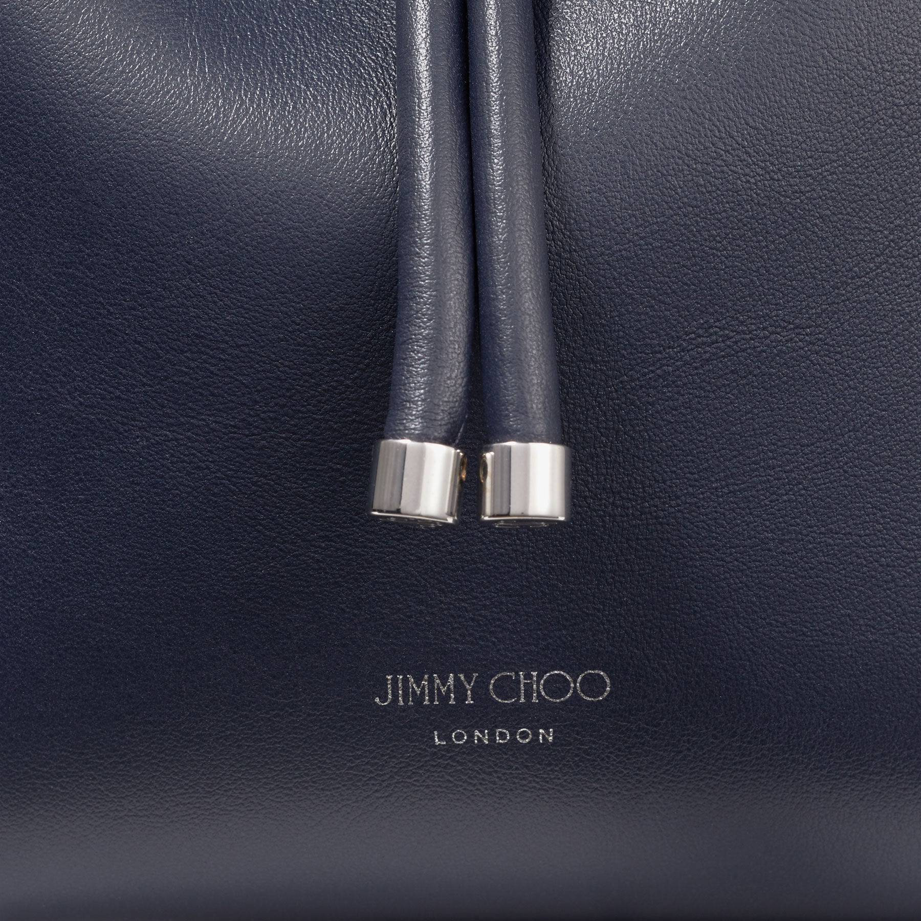 Bon Bon Bucket
Navy Calf Leather Bucket Bag - 7