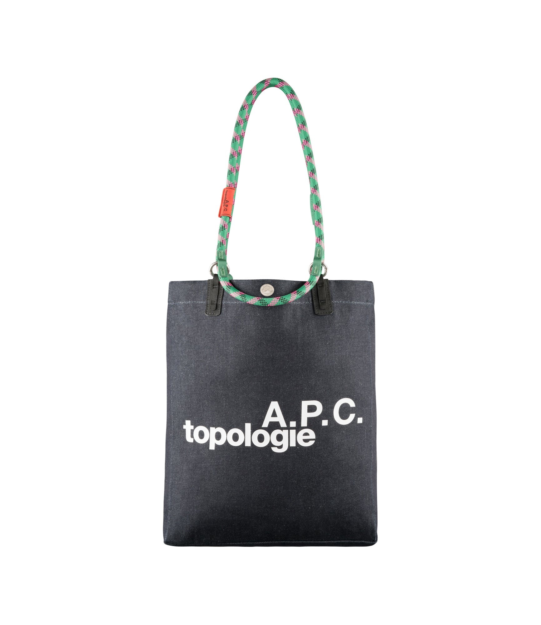 A.P.C. TOPOLOGIE TOTE BAG - 1