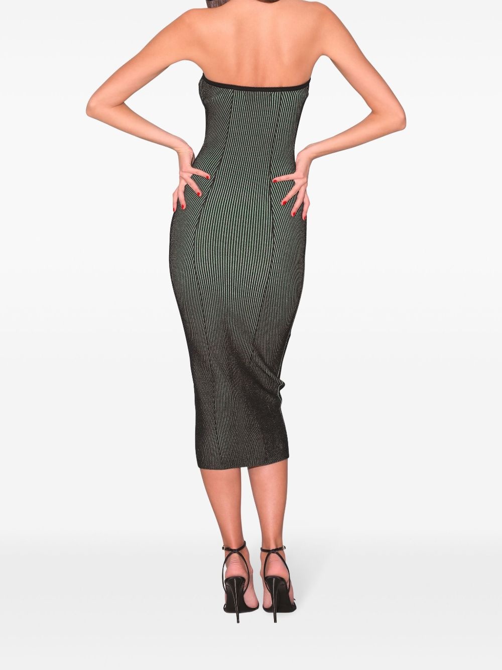 ribbed-knit tube dress - 3