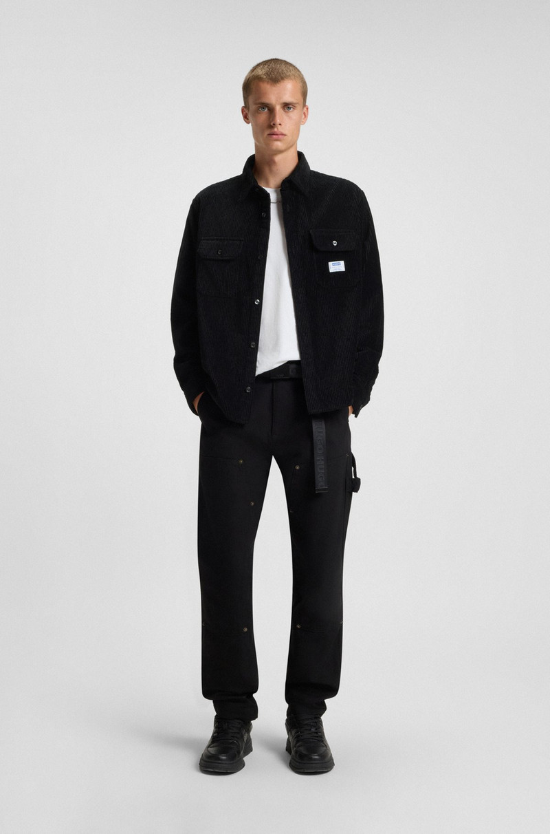 HUGO OVERSIZE-FIT SHIRT IN COTTON CORDUROY outlook