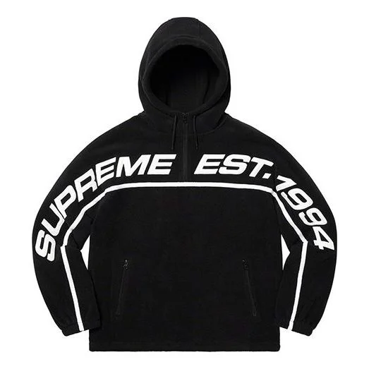 Supreme FW19 Week 15 Polartec Half Zip Hooded Sweatshirt SUP-FW19-10794 - 1
