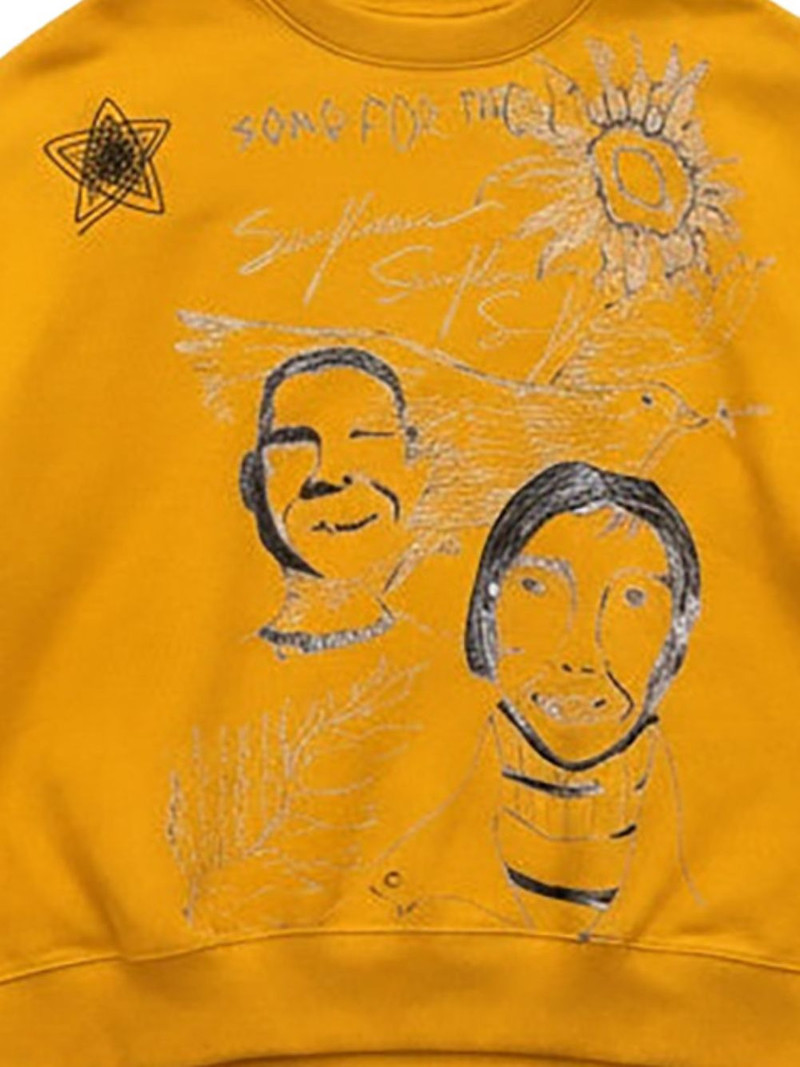 Song for the Mute Sketchbook sweatshirt outlook