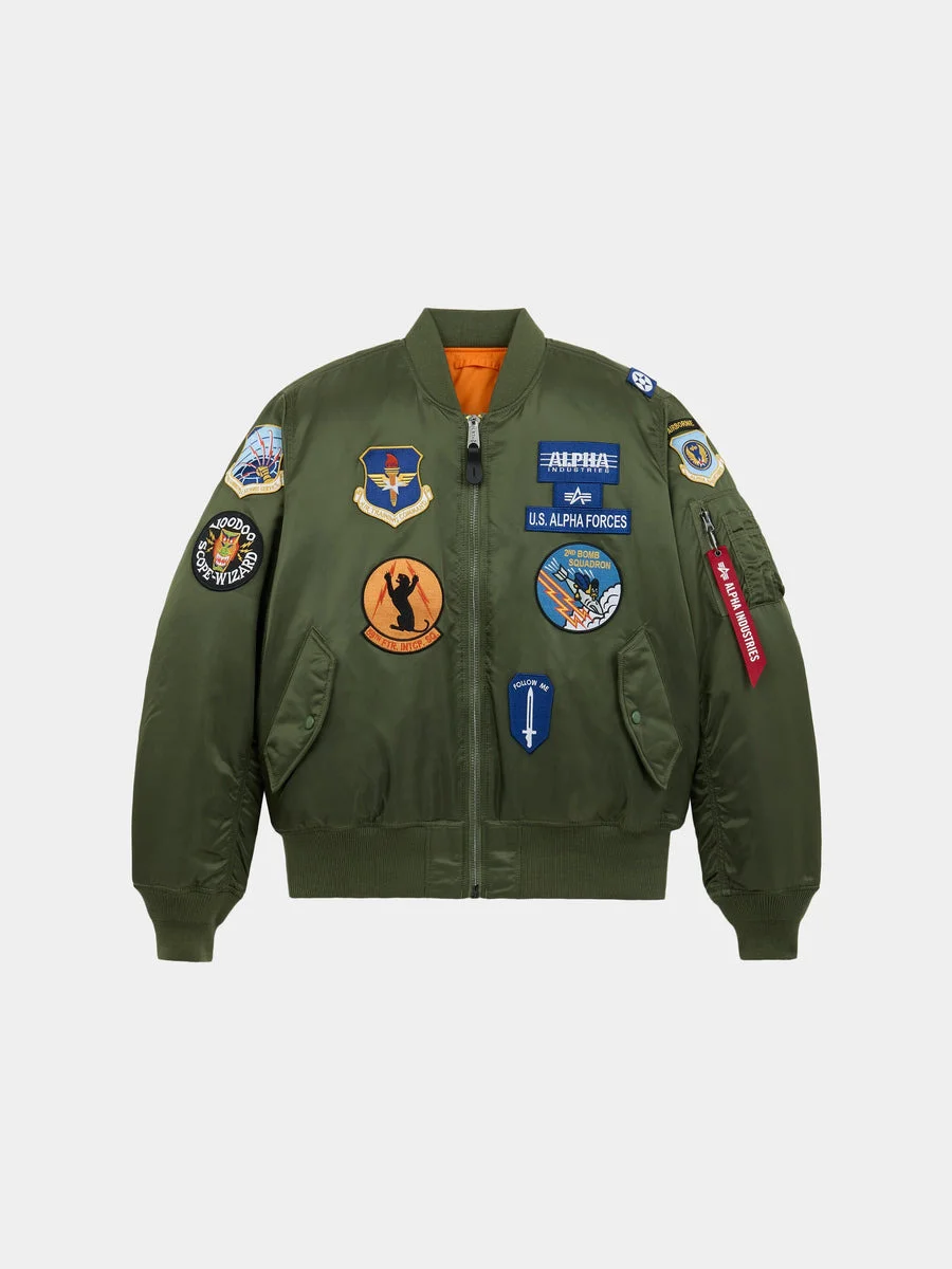 MA-1 SQUADRON BOMBER JACKET - 1