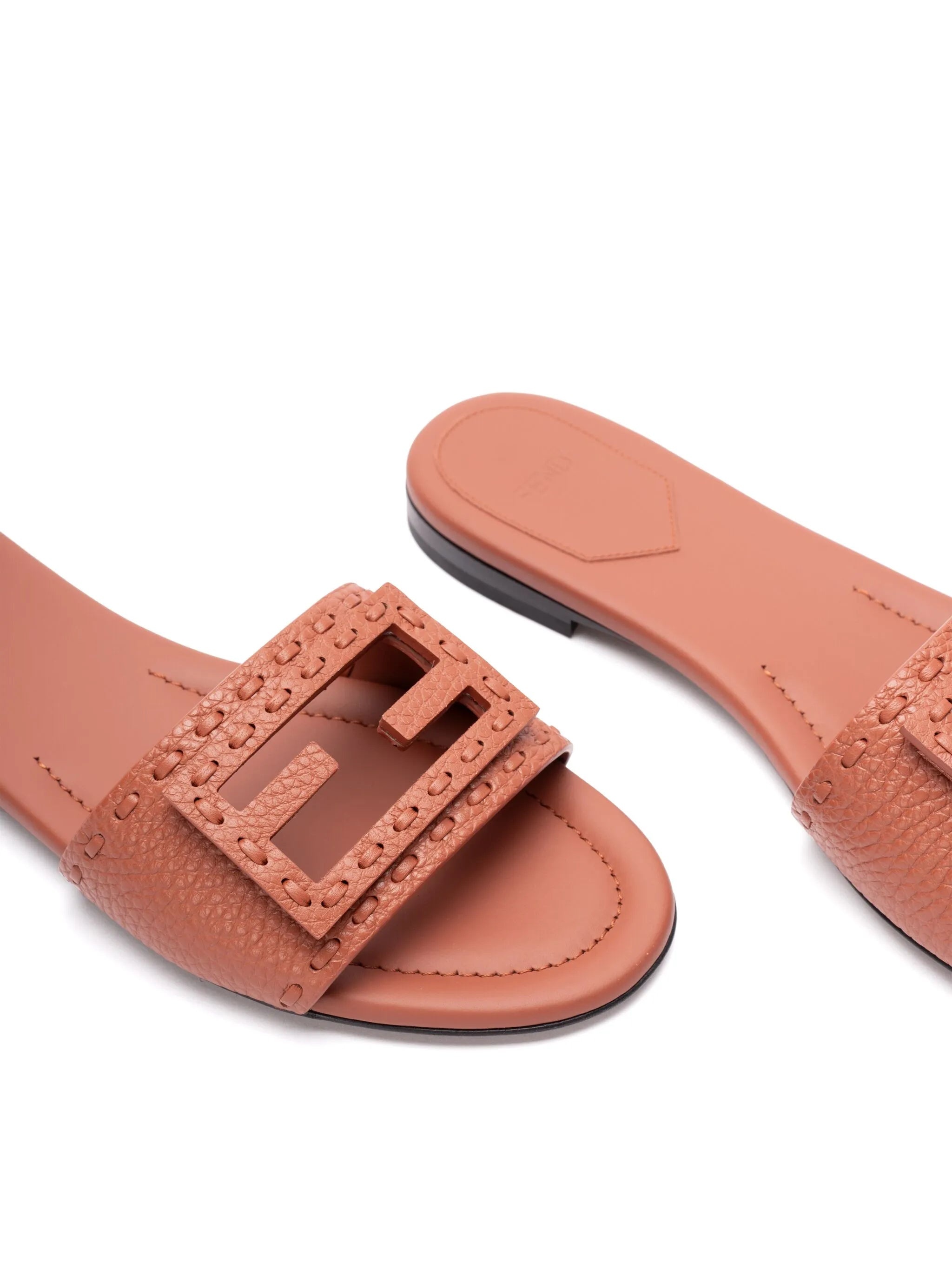 Logo-buckle Slides - 3