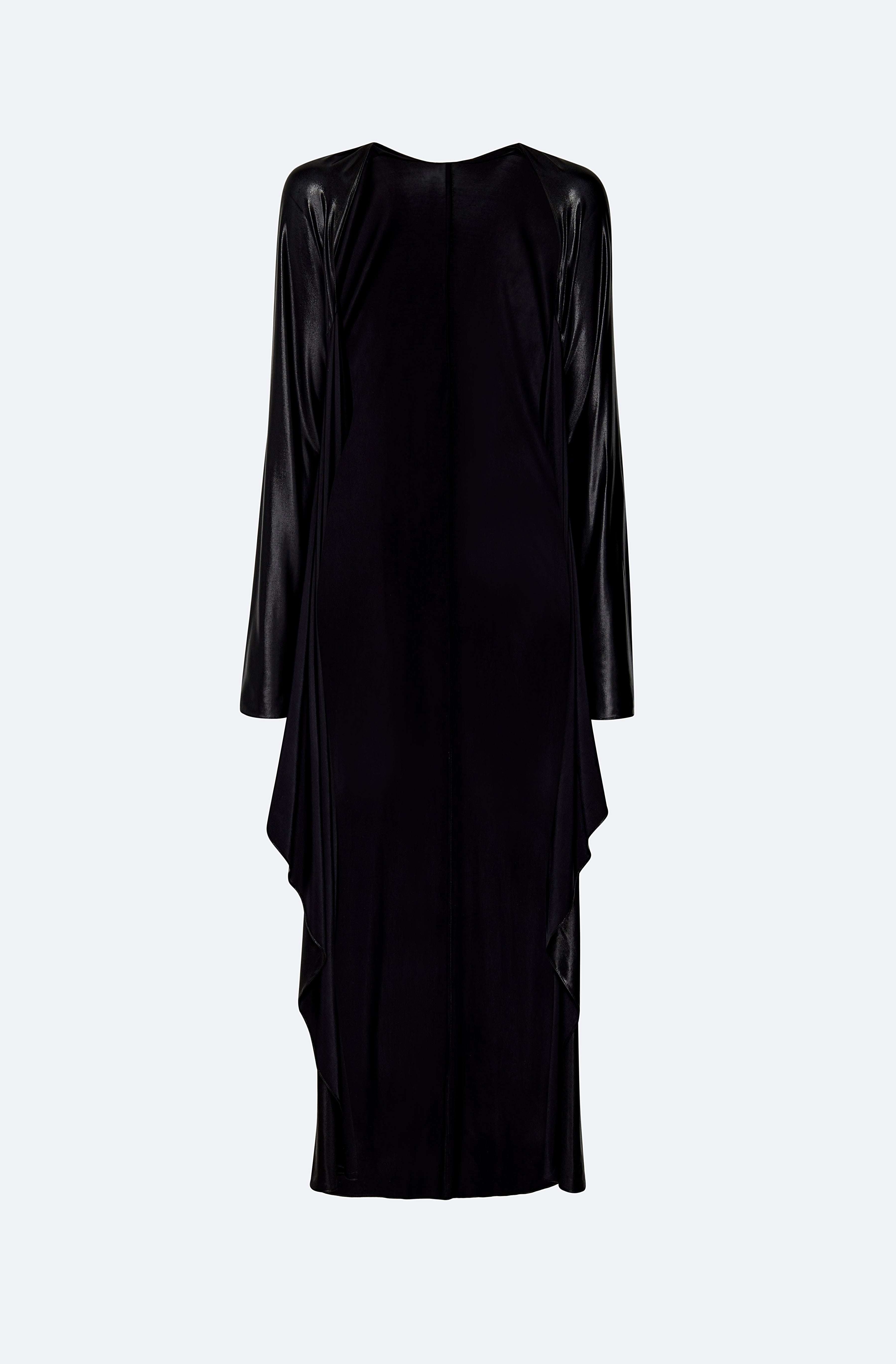 Coated Jersey Caftan - 1