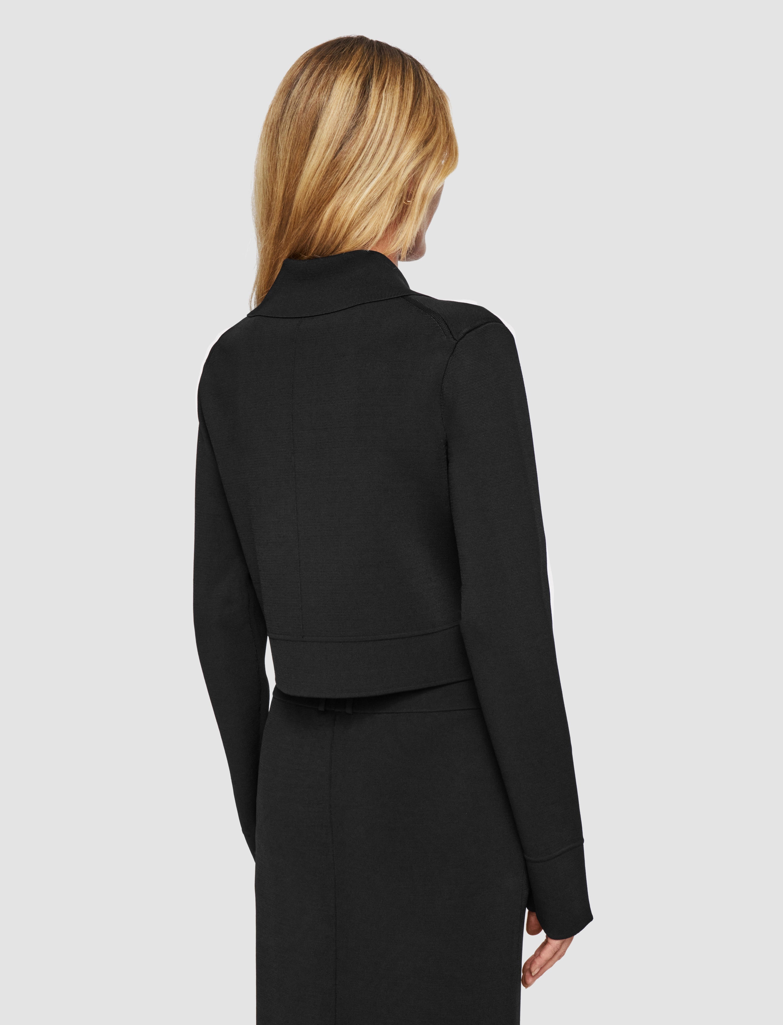 Milano Knit Stretch Zip Jacket - 4