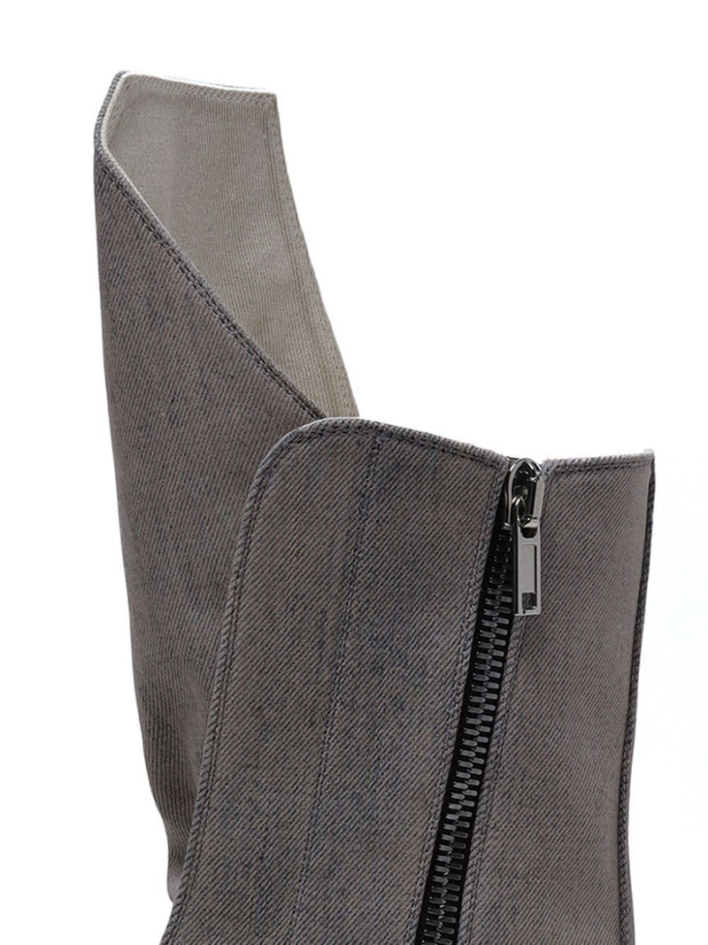 Rick Owens DRKSHDW extended-tongue sneaker boots outlook