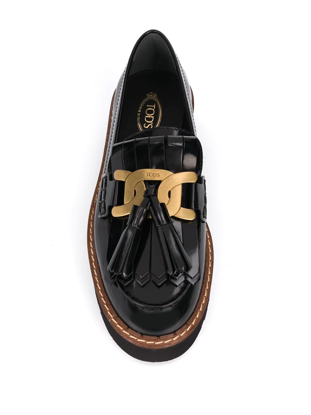 tassel-detail 45mm loafers - 4