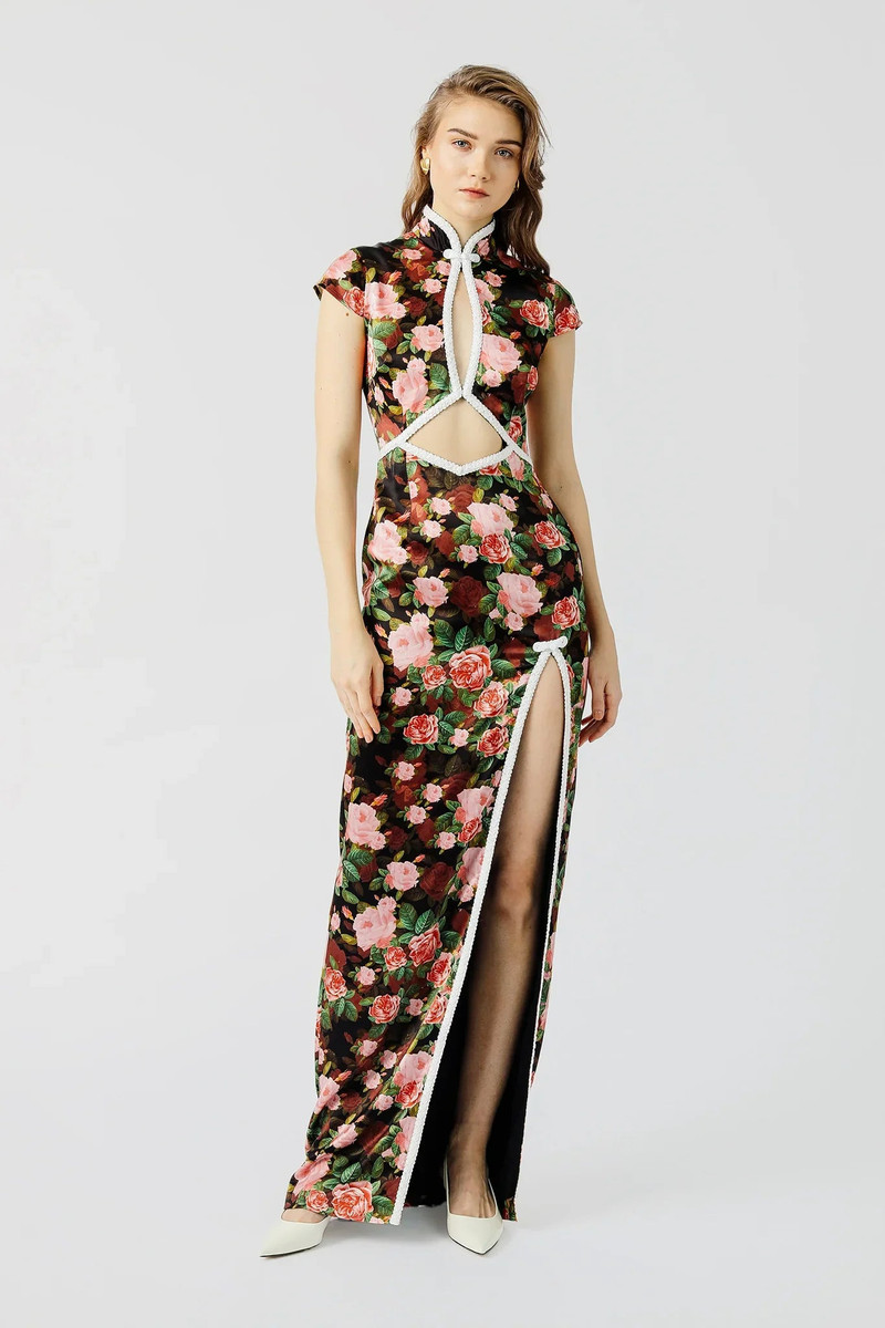 MOIRA CUT-OUT DRESS 1