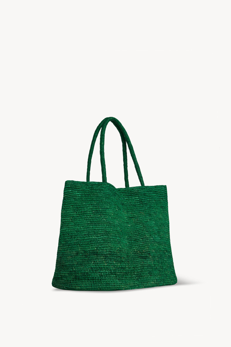 The Row Oregon Bag in Raffia outlook