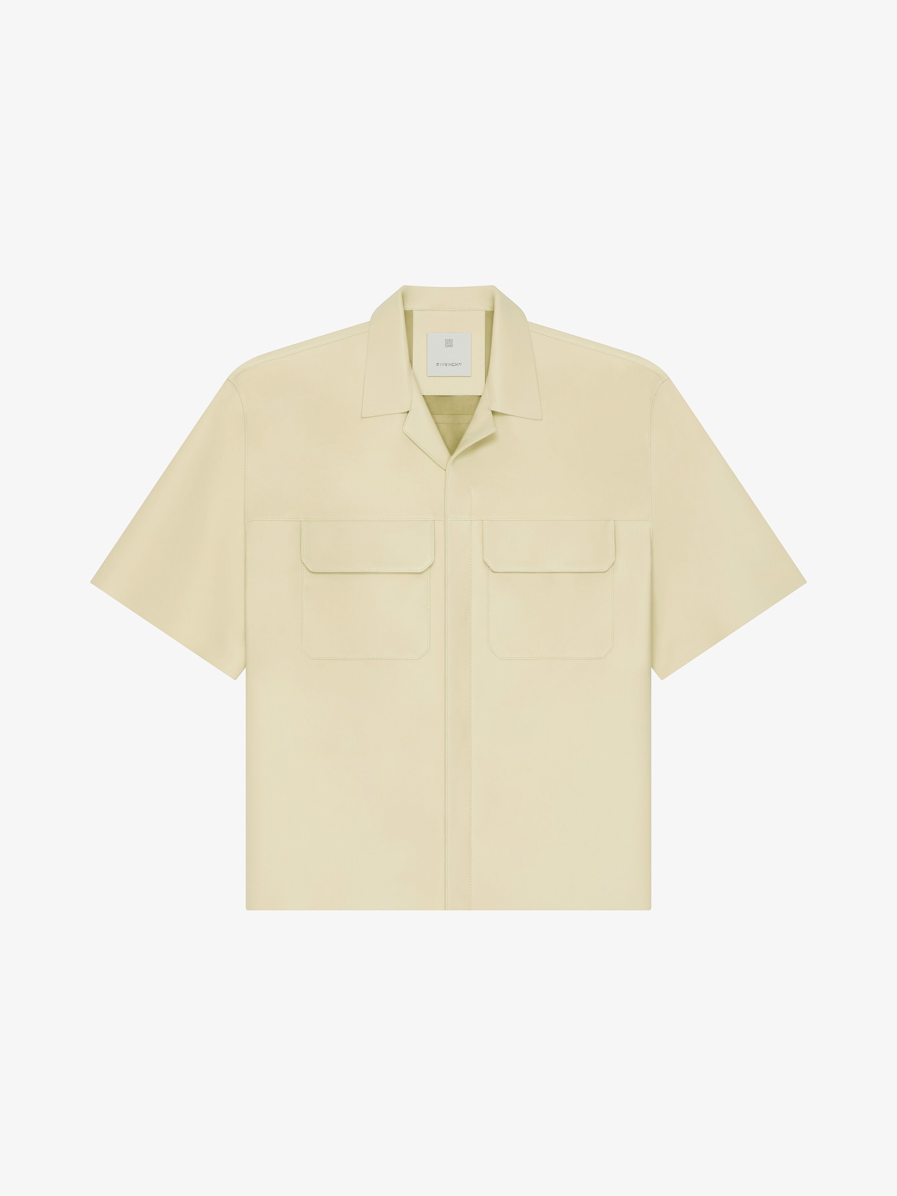 SHIRT IN NAPPA LEATHER - 1