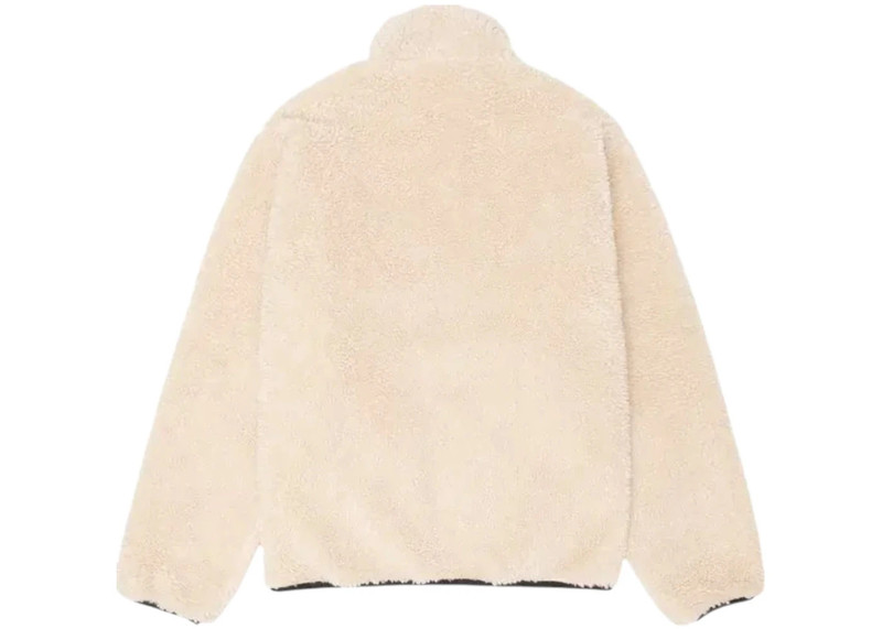 Stüssy Stussy Sherpa Reversible Jacket Beige outlook
