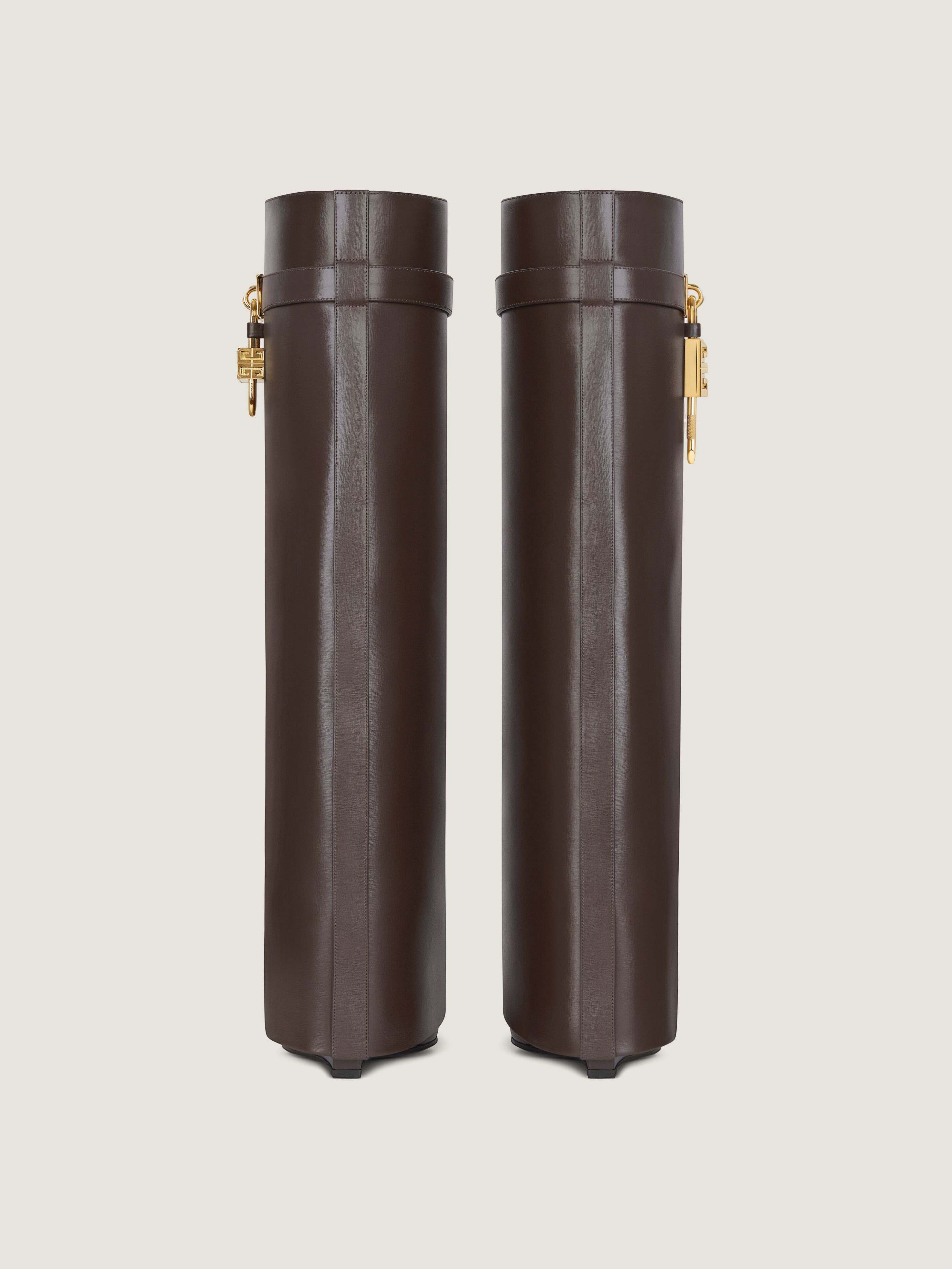 SHARK LOCK BOOTS IN LEATHER - 6