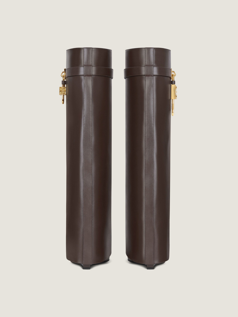 SHARK LOCK BOOTS IN LEATHER 6