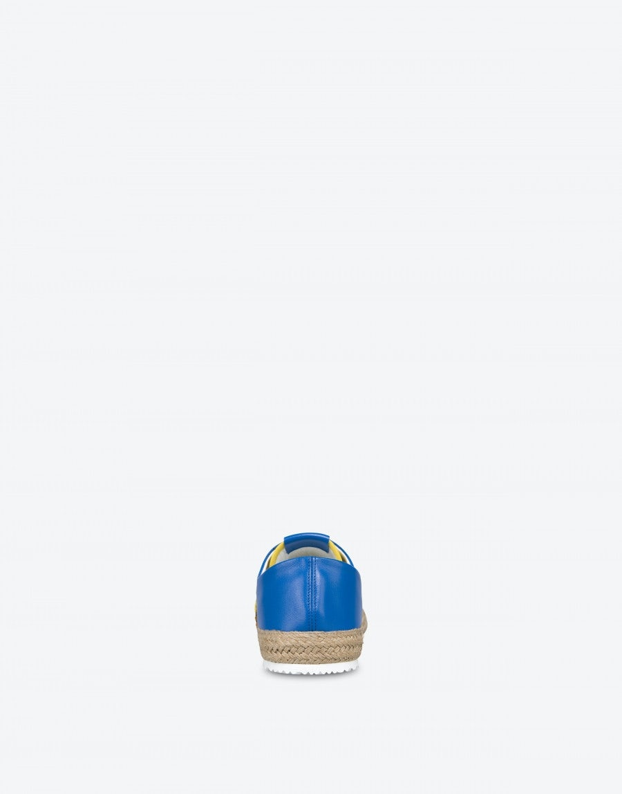 VARSITY TEDDY BEAR CALFSKIN SNEAKERS - 3