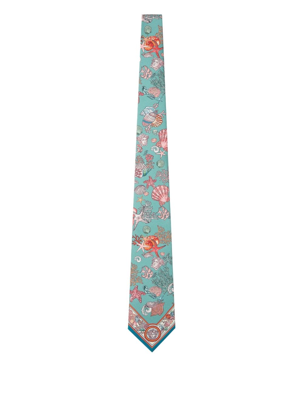Underwater Barocco silk tie - 1