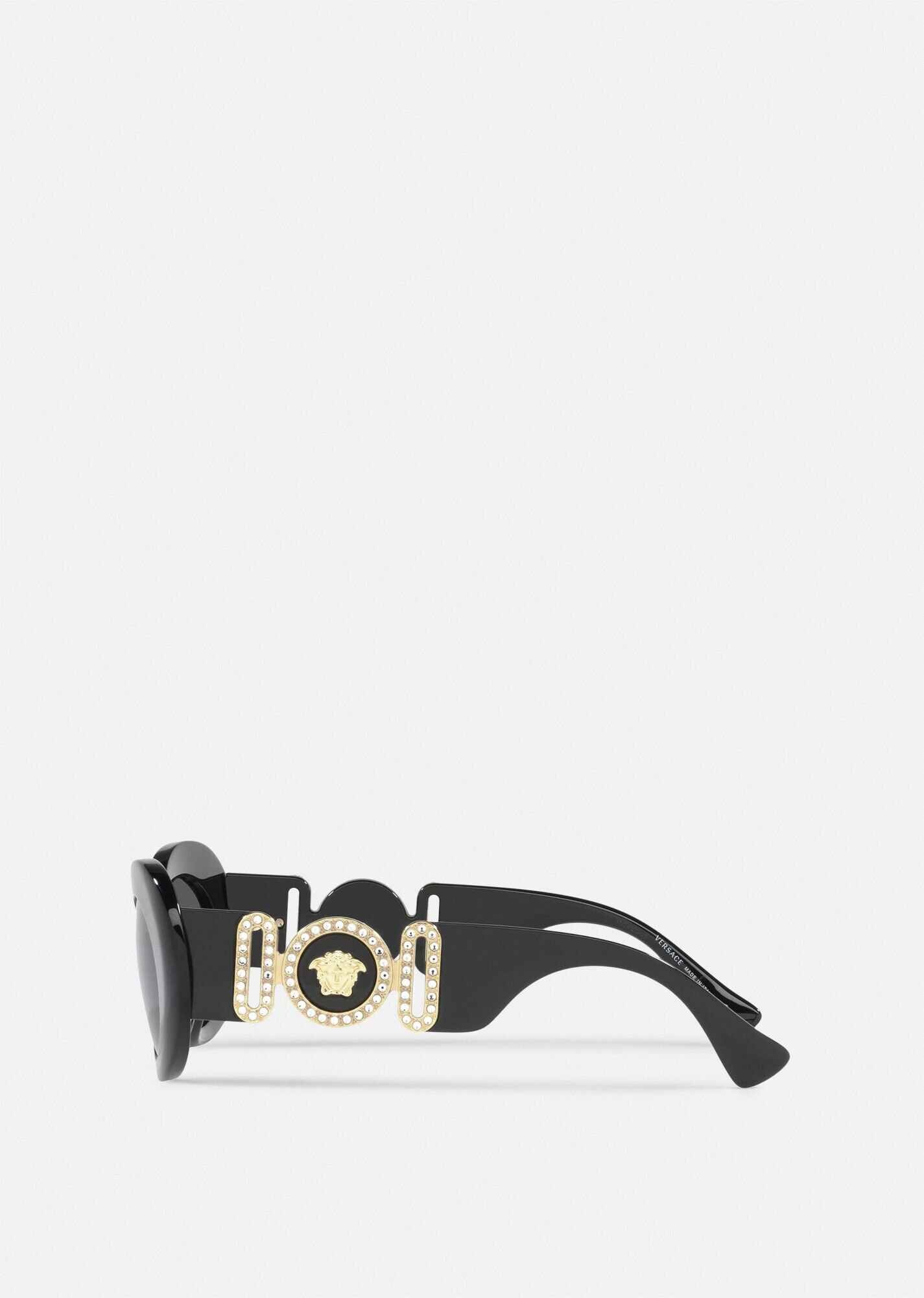 Medusa Biggie Oval Sunglasses - 3