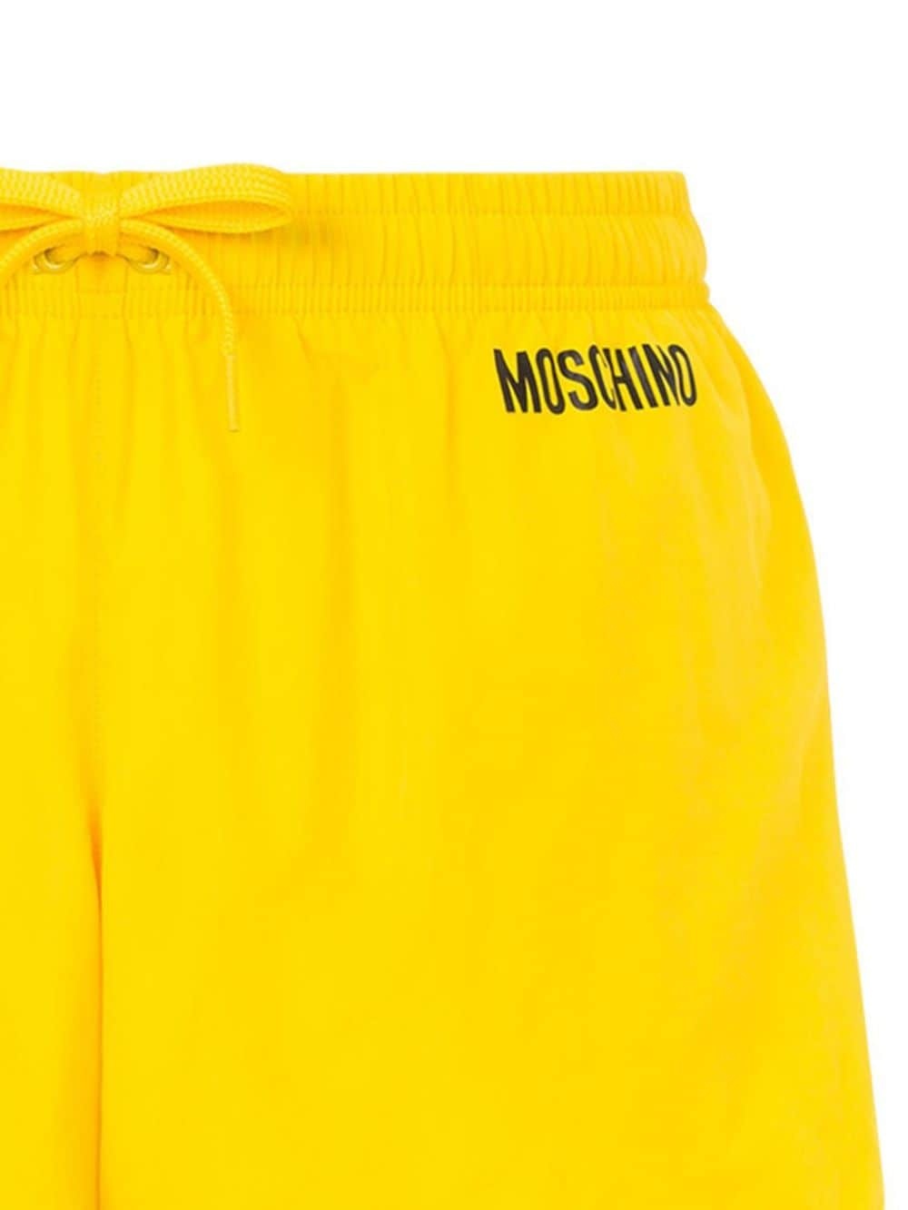 logo-print swim shorts - 2