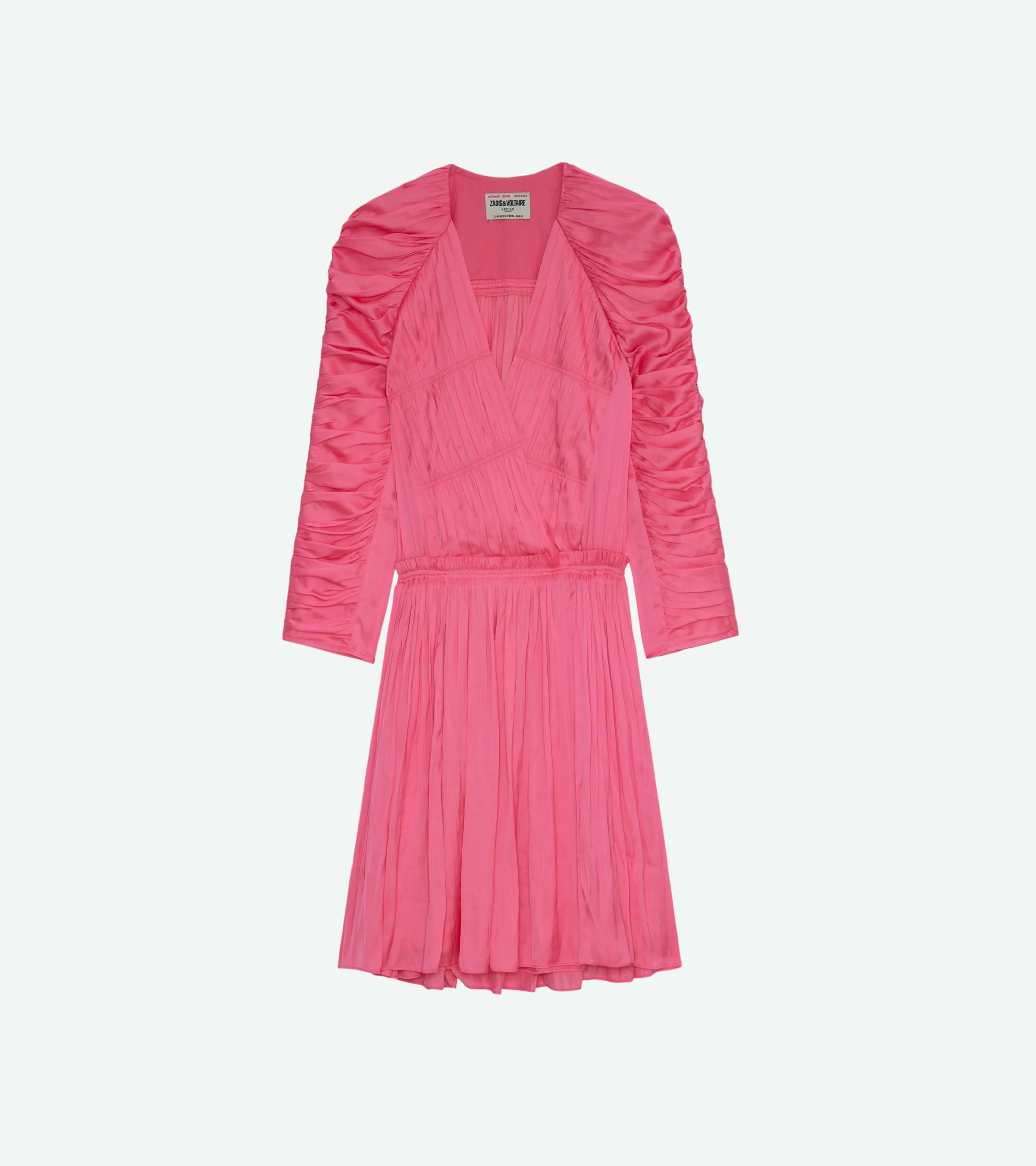 Realine Satin Dress - 1