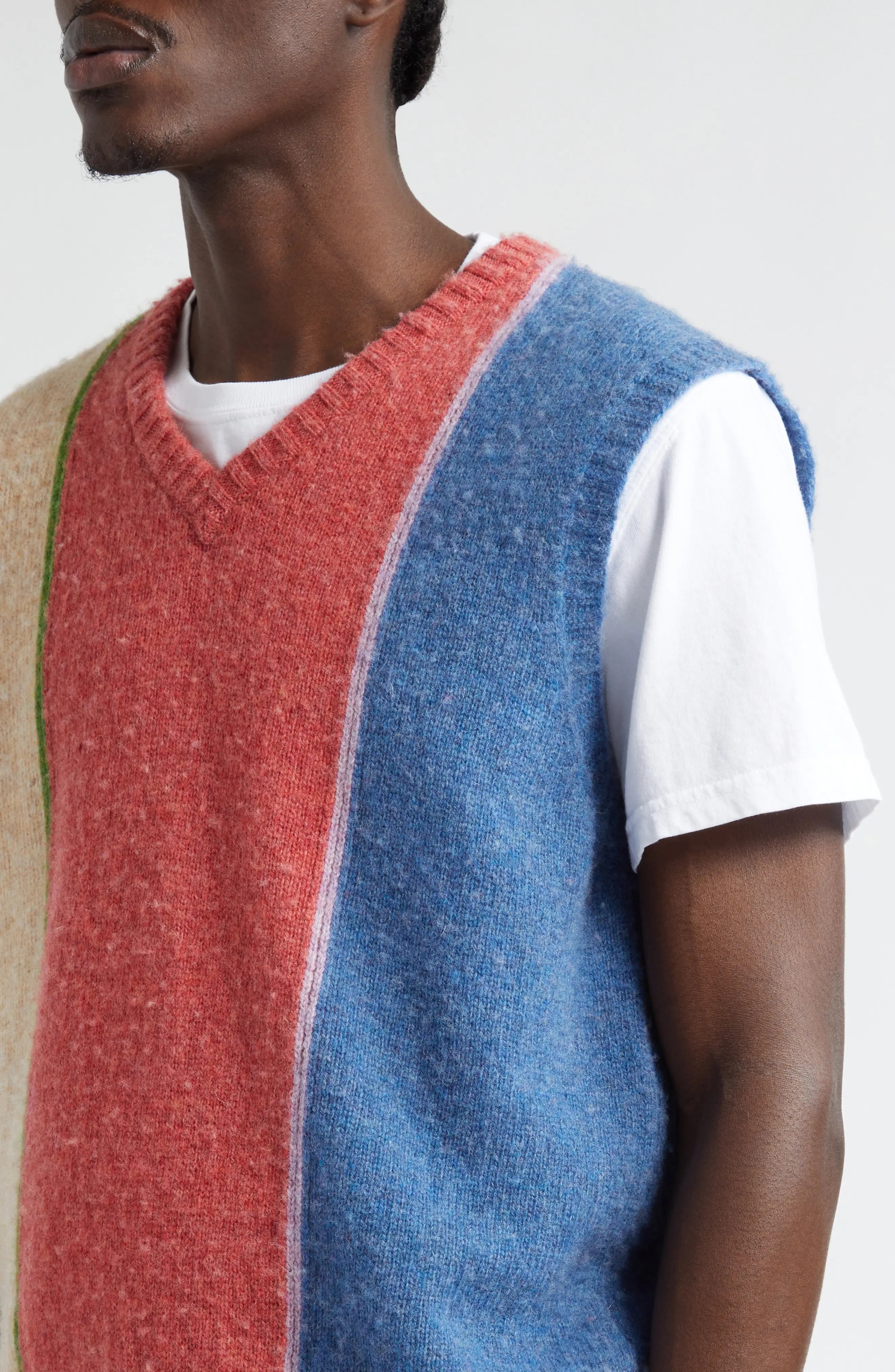 Noah / Shetland Block Sweater Vest