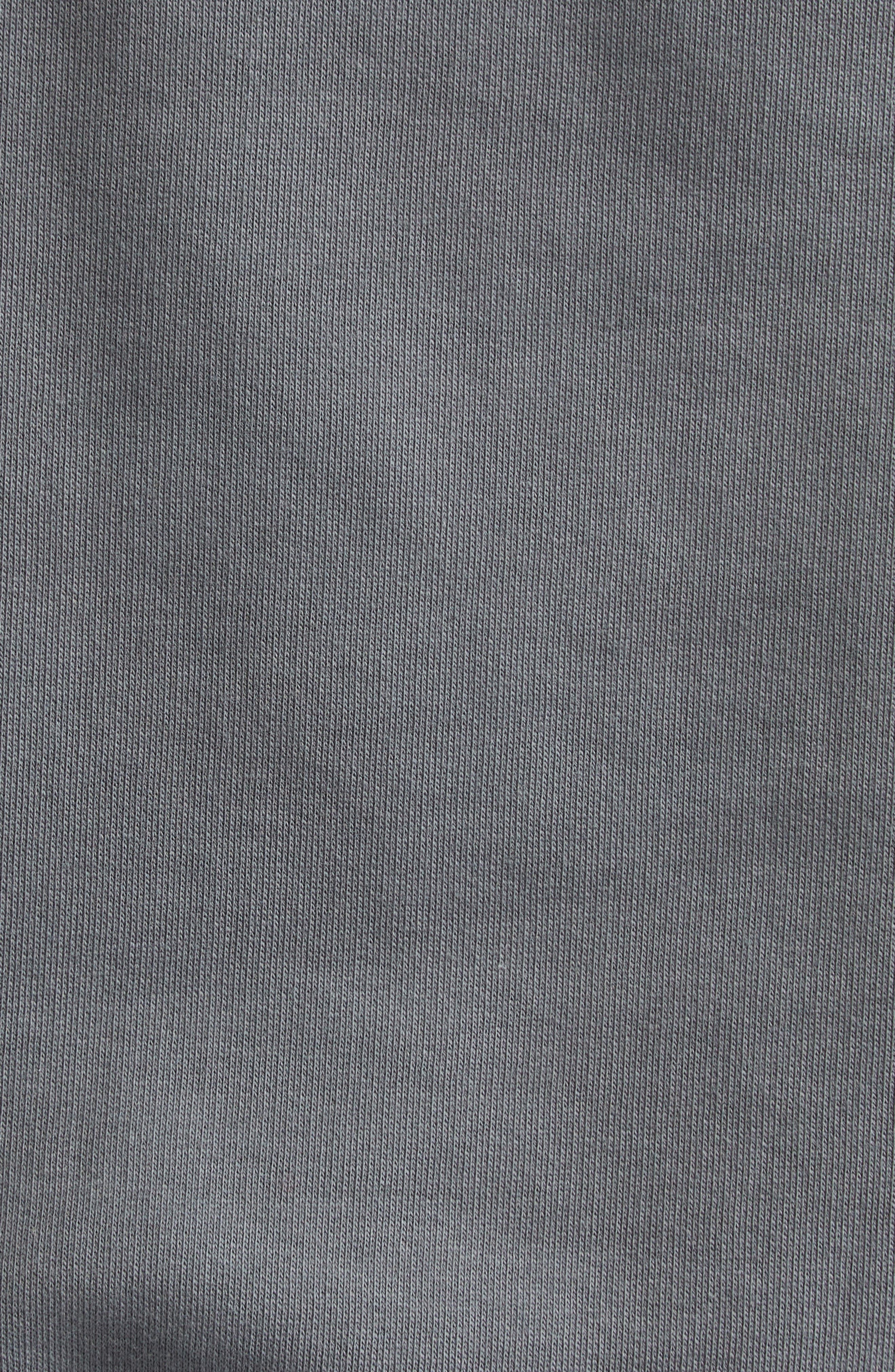 Marni Logo Patch Cotton French Terry Hoodie in Grey at Nordstrom - 6