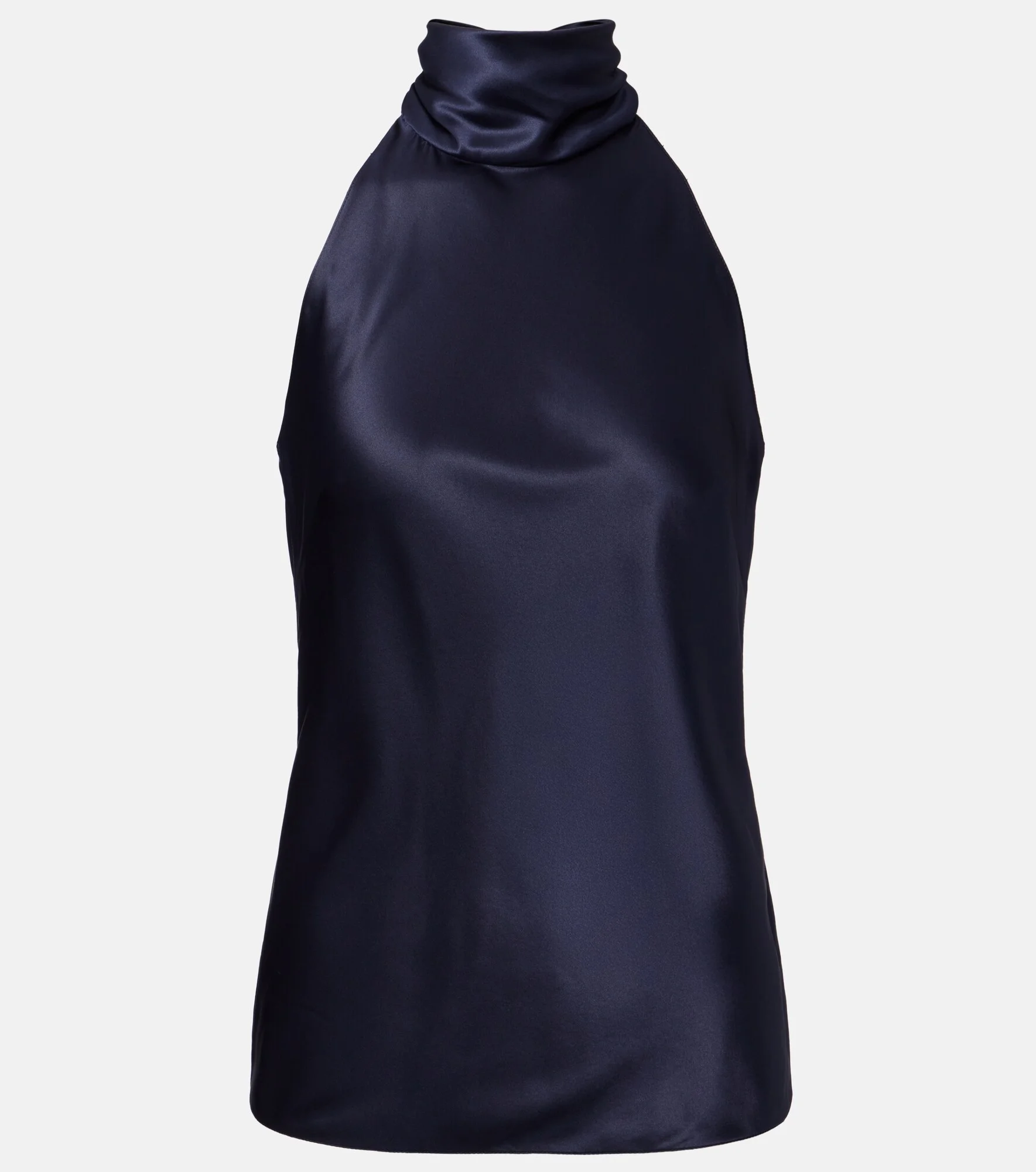 Chilton silk-blend charmeuse top - 1