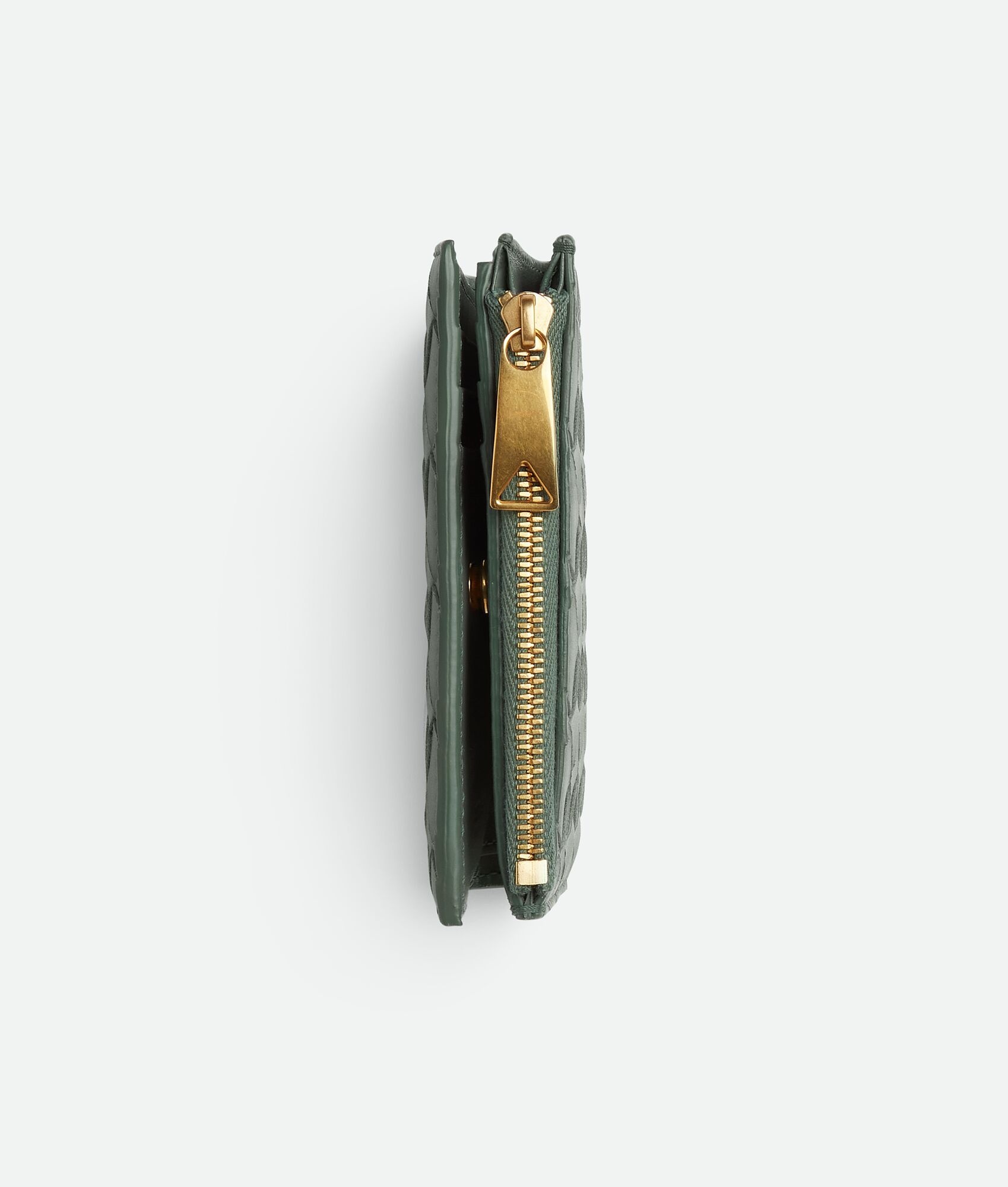 Small Intrecciato Bi-Fold Zip Wallet - 4