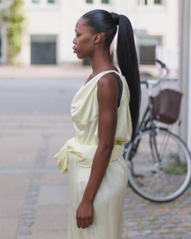 Sepia Top - Silk Satin 4
