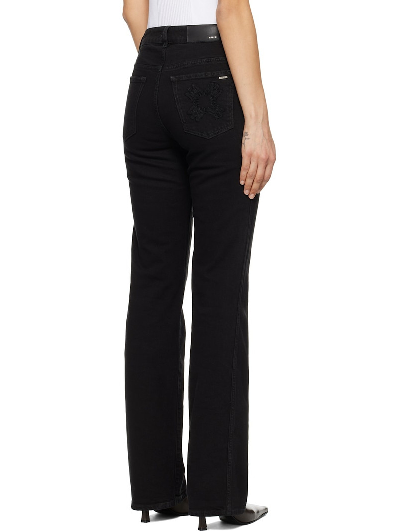 Black MA Quad Patch Slim Jeans 3