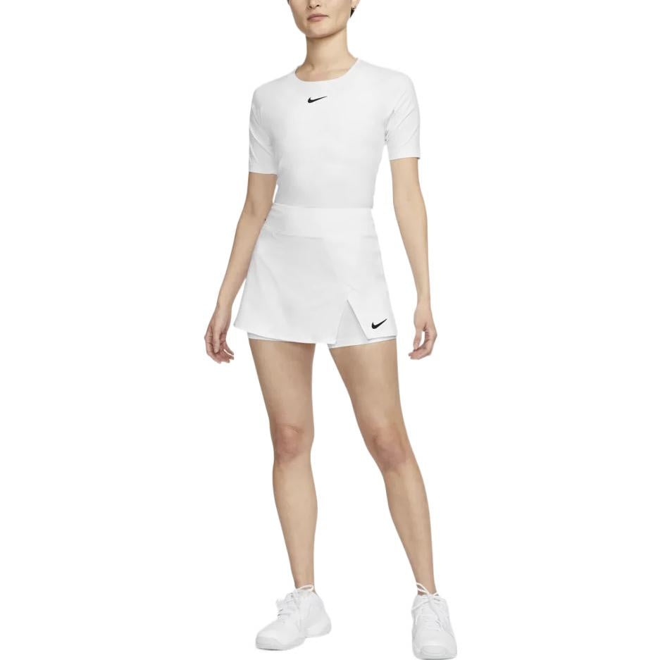 (WMNS) Nike Court Dri-FIT Victory Tennis Skirt Asia Sizing 'White' DH9780-100 - 4