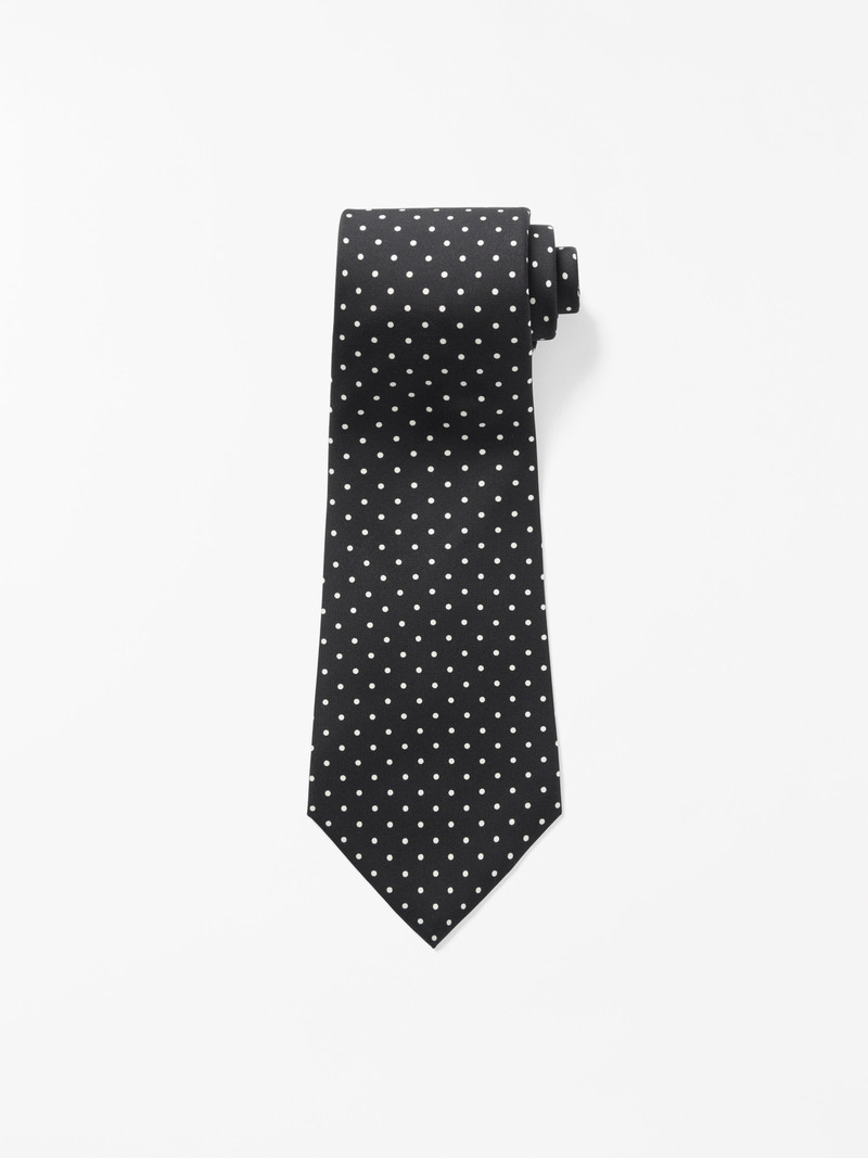 Bysshe Silk Twill Tie 1