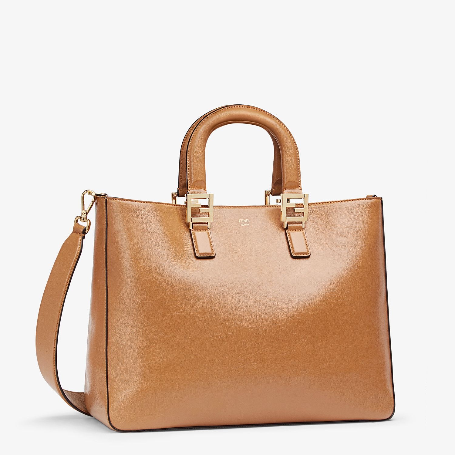 Brown leather bag - 2