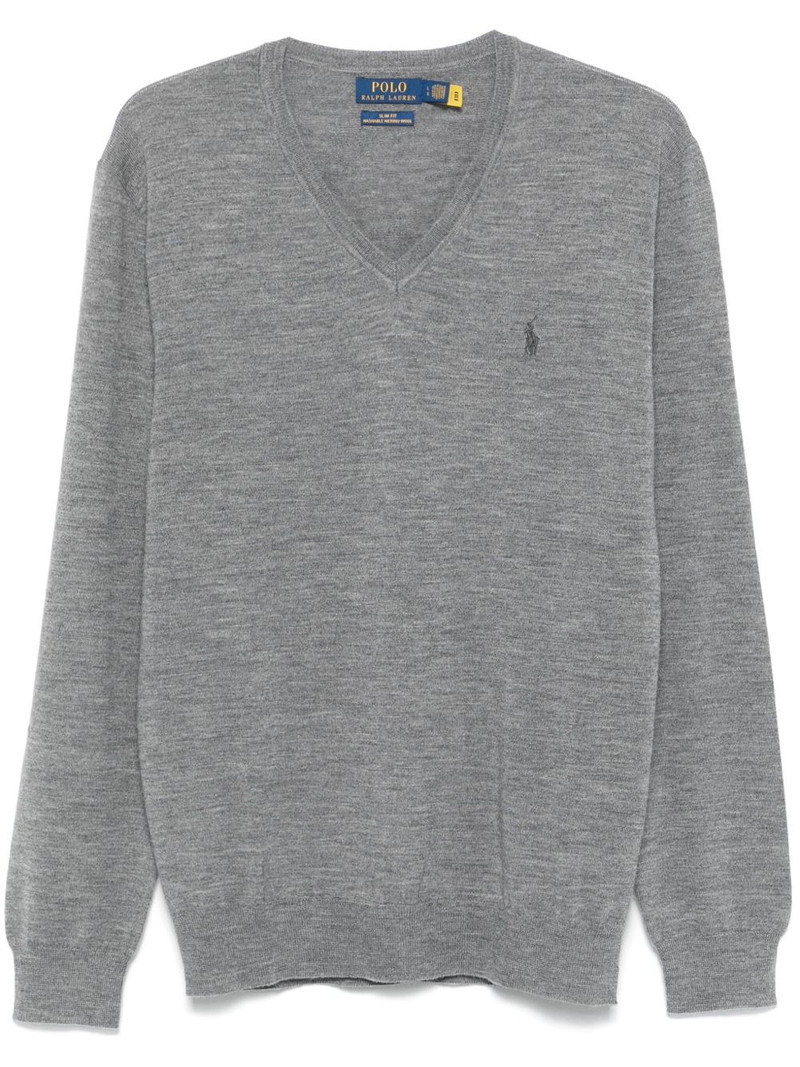 Polo Pony-embroidered sweater 1