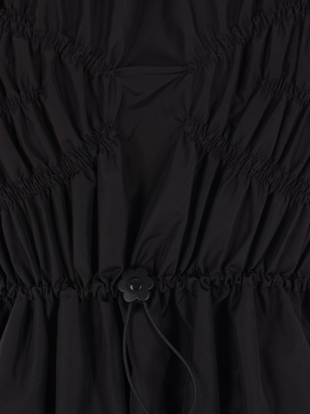 smocked midi dress - 3