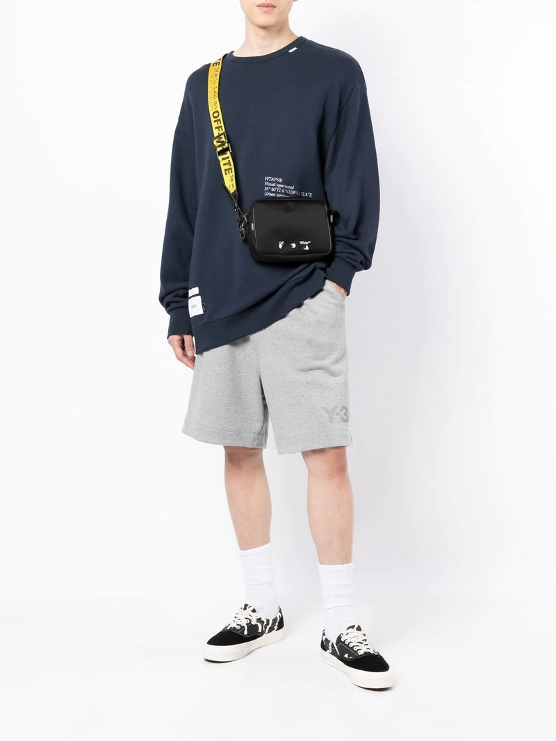 WTAPS embroidered-logo crewneck sweatshirt outlook