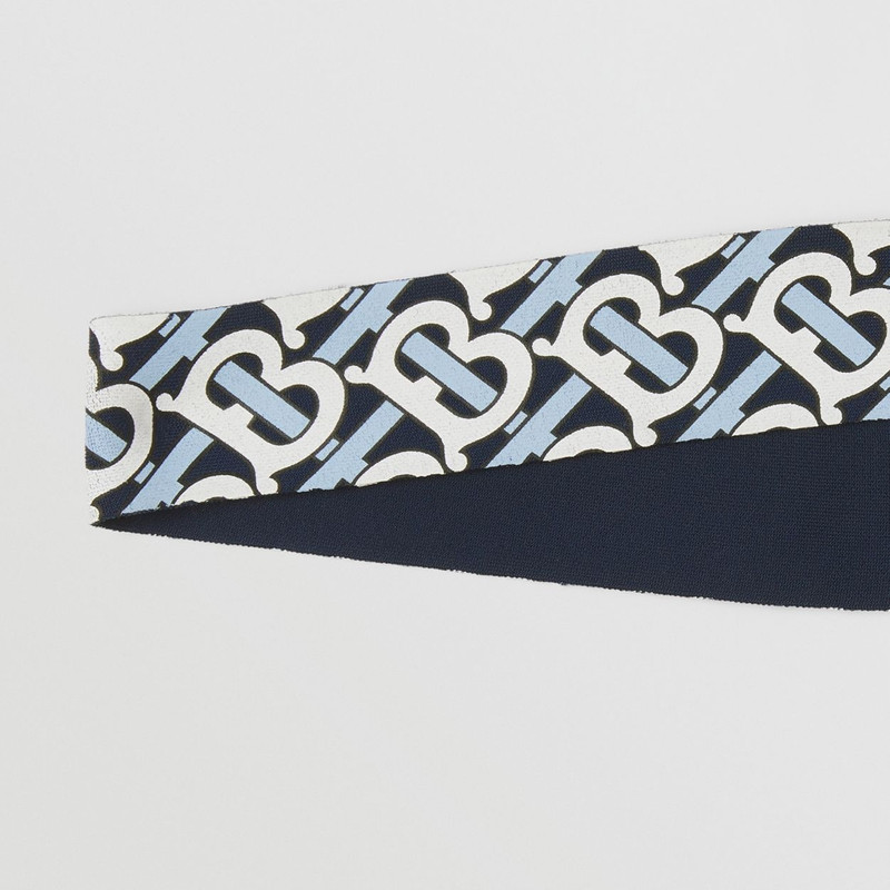 Burberry Monogram Print Headband outlook