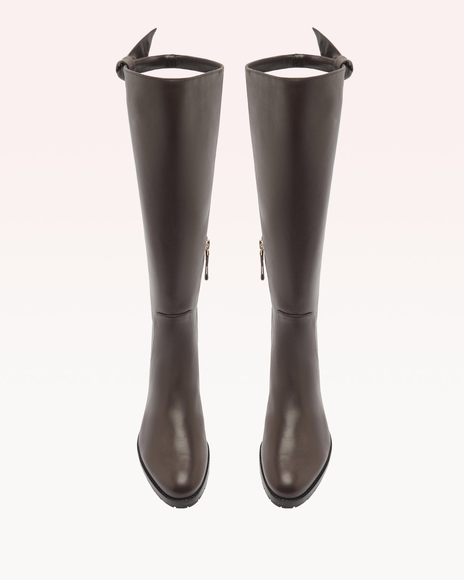 ASYMMETRIC CLARITA SADDLERY DARK BROWN - 4
