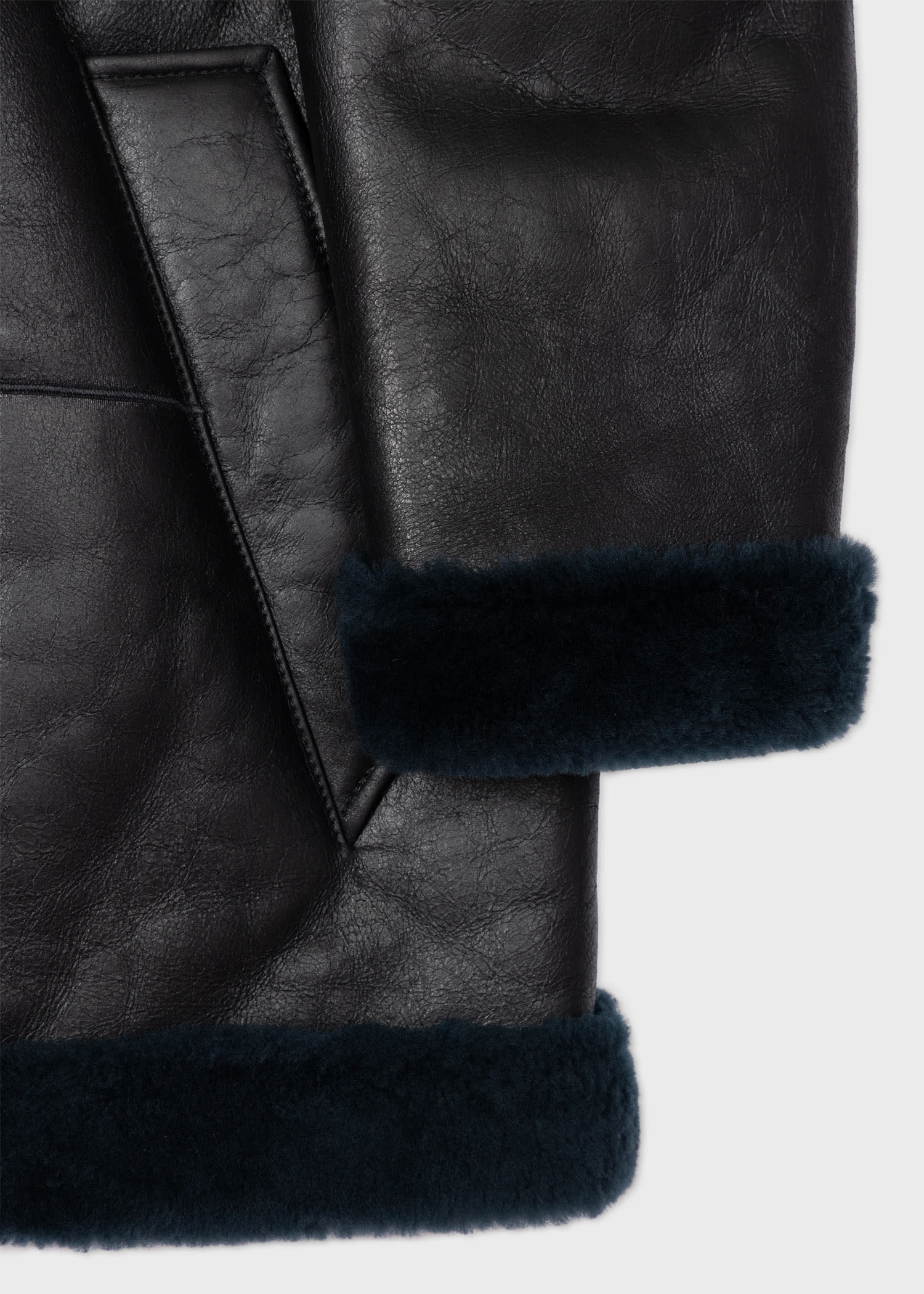 Shearling Leather Jacket - 3