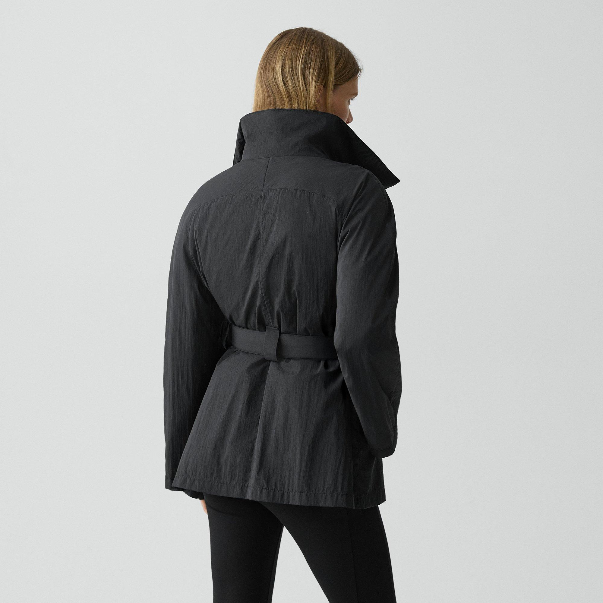 Cropped Parka in Nylon - 4