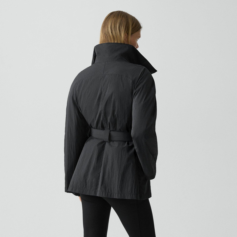 Cropped Parka in Nylon 4