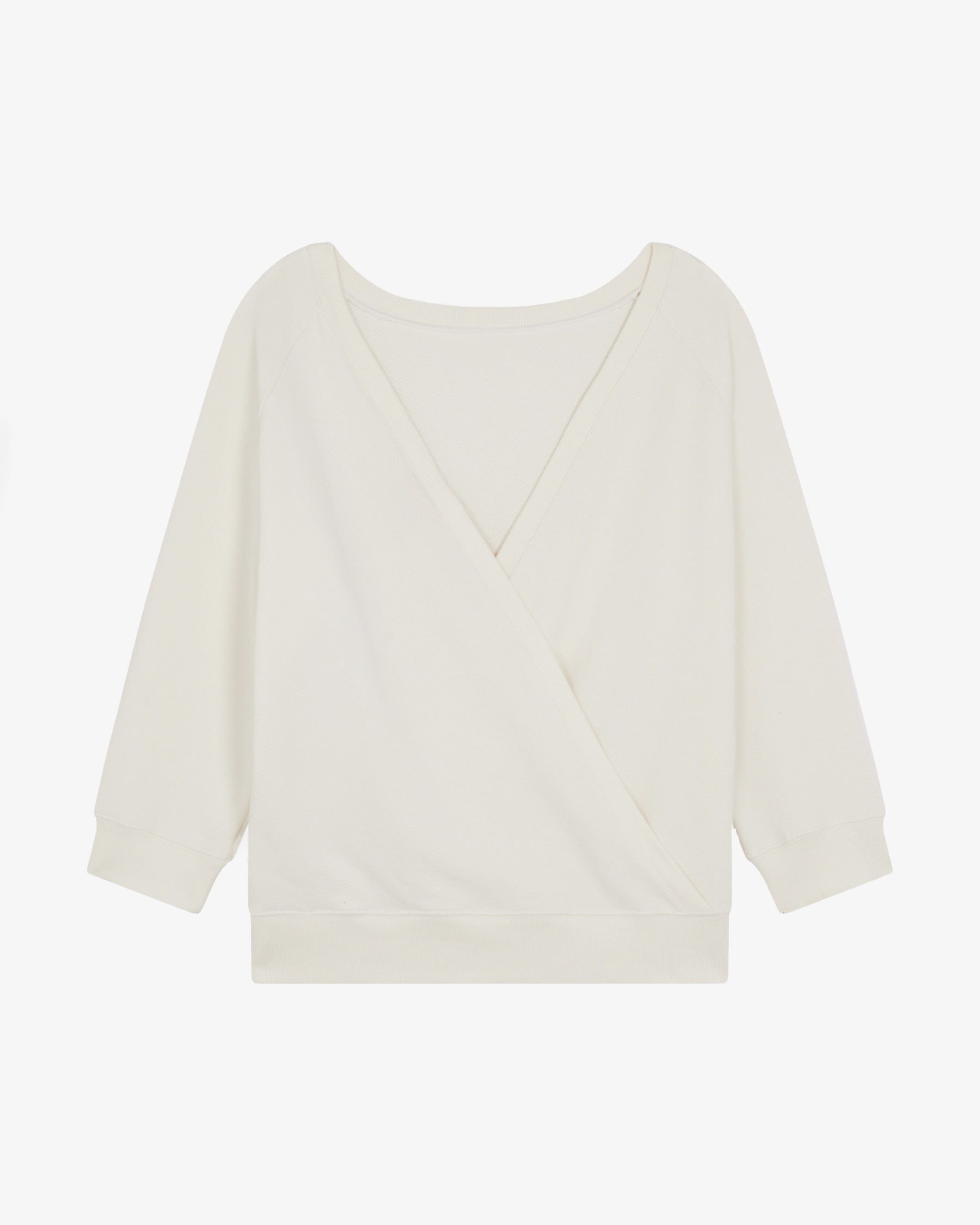 WRAP-OVER SWEATSHIRT - 6