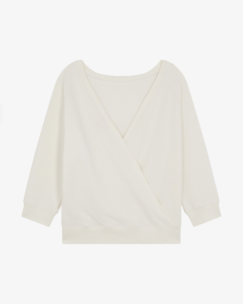 WRAP-OVER SWEATSHIRT 6