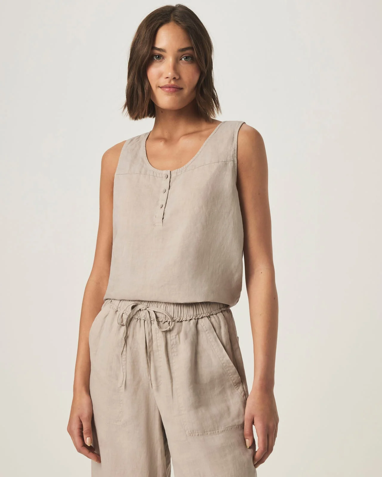 Stella Linen Tank - 1