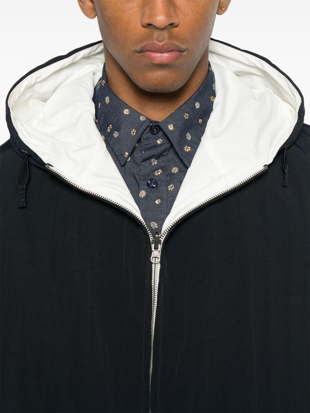 reversible hooded jacket - 5