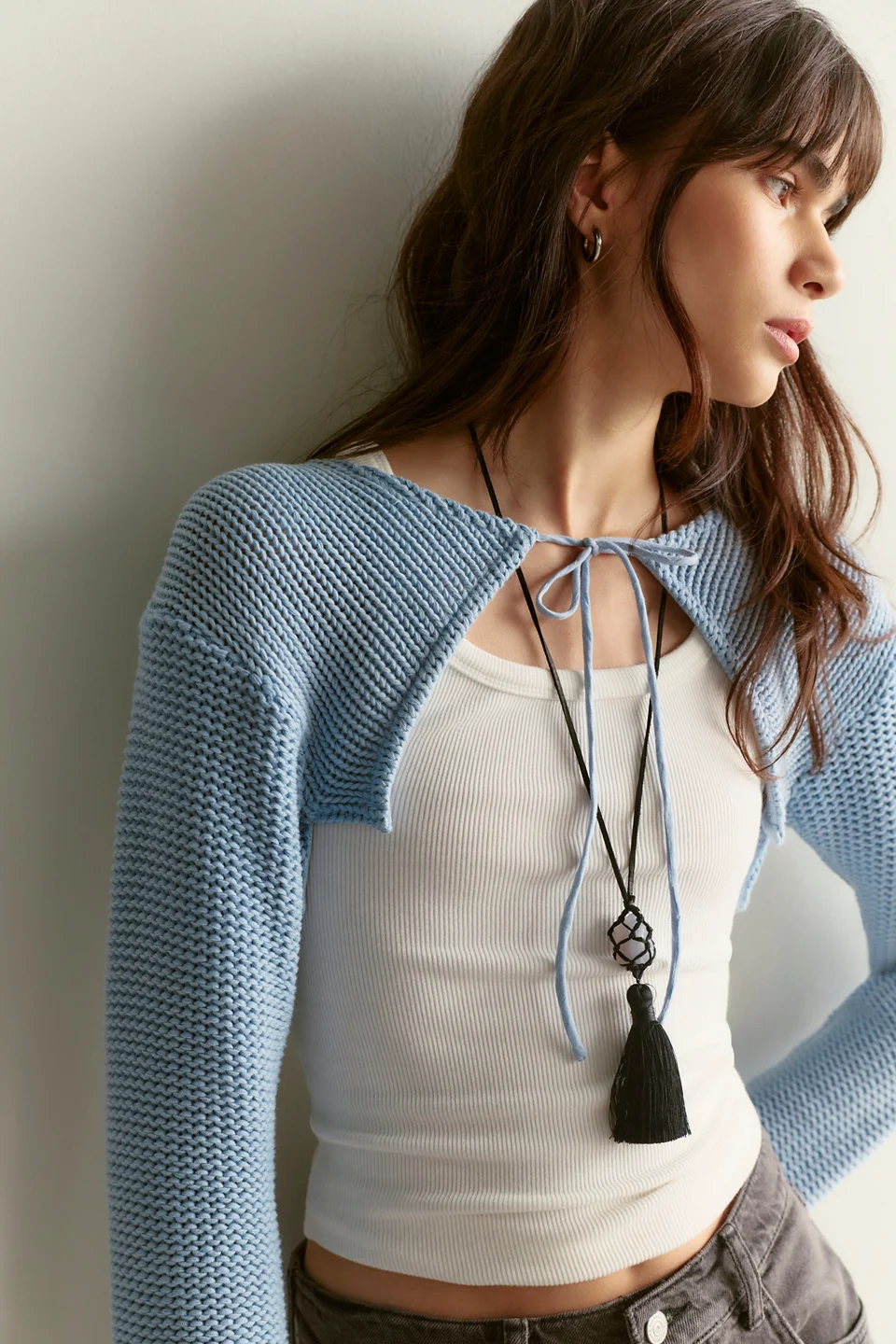 Clarissa Tassel Necklace - 1